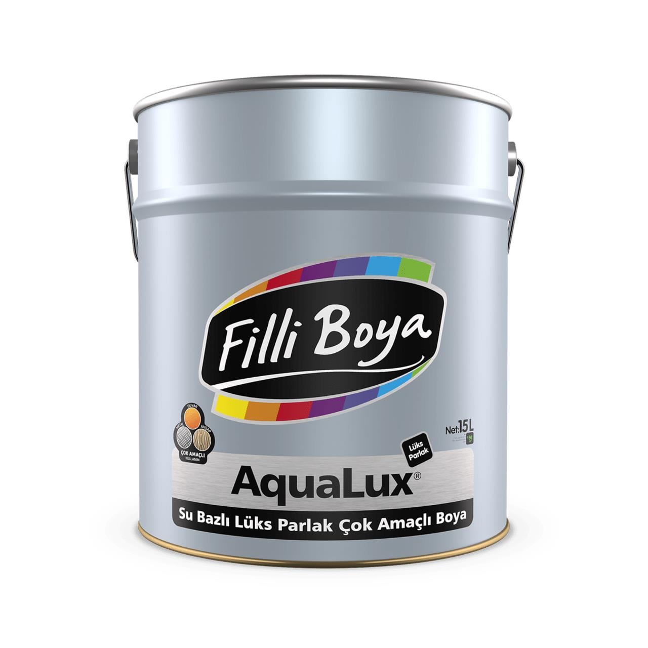 Filli Boya Aqualux Çok Amaçlı Boya 2,5  LT-Hobi Boyaları-FLZ00173