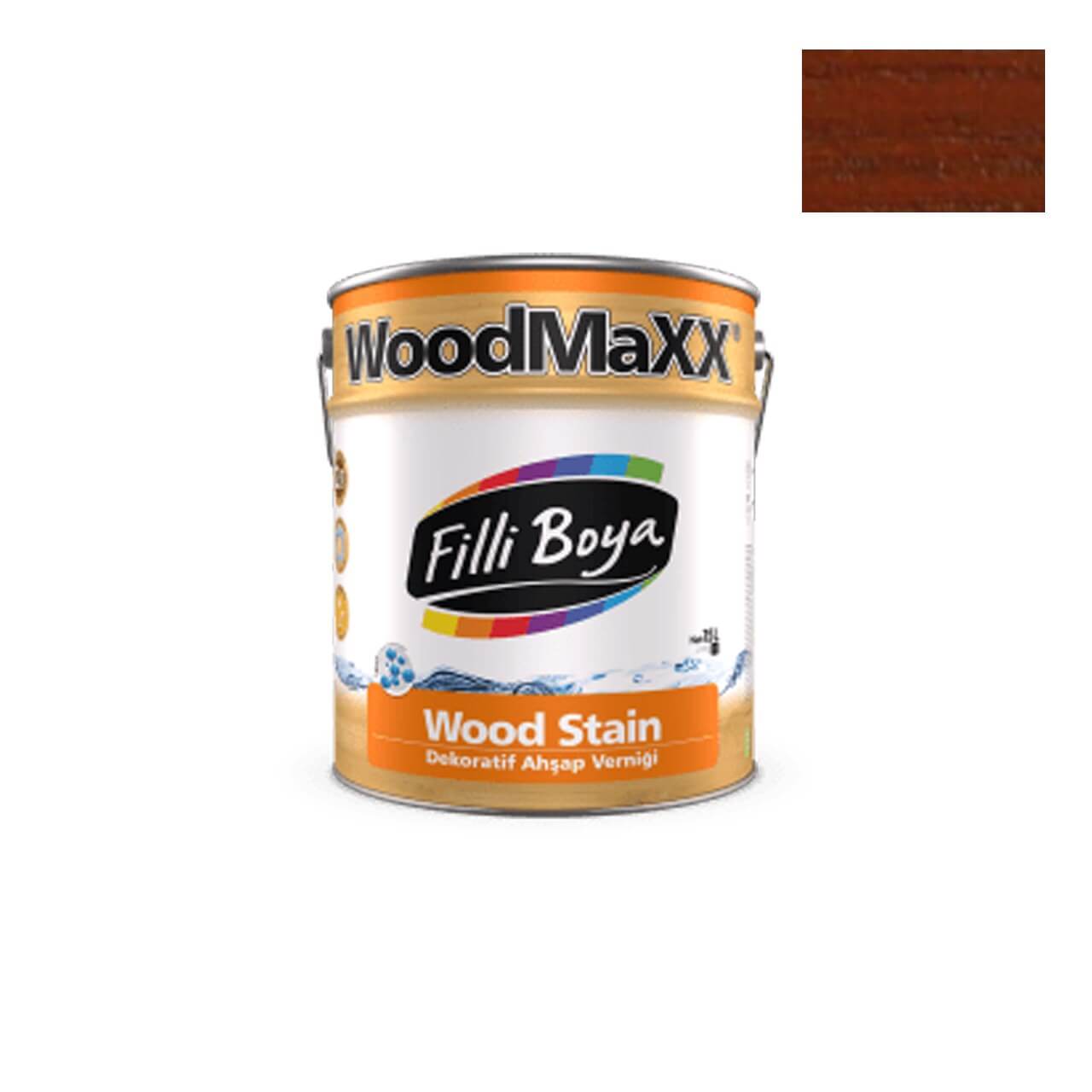 Filli Boya Wood Stain Ahşap Verniği 0.75 LT Rustik Koyu Meşe