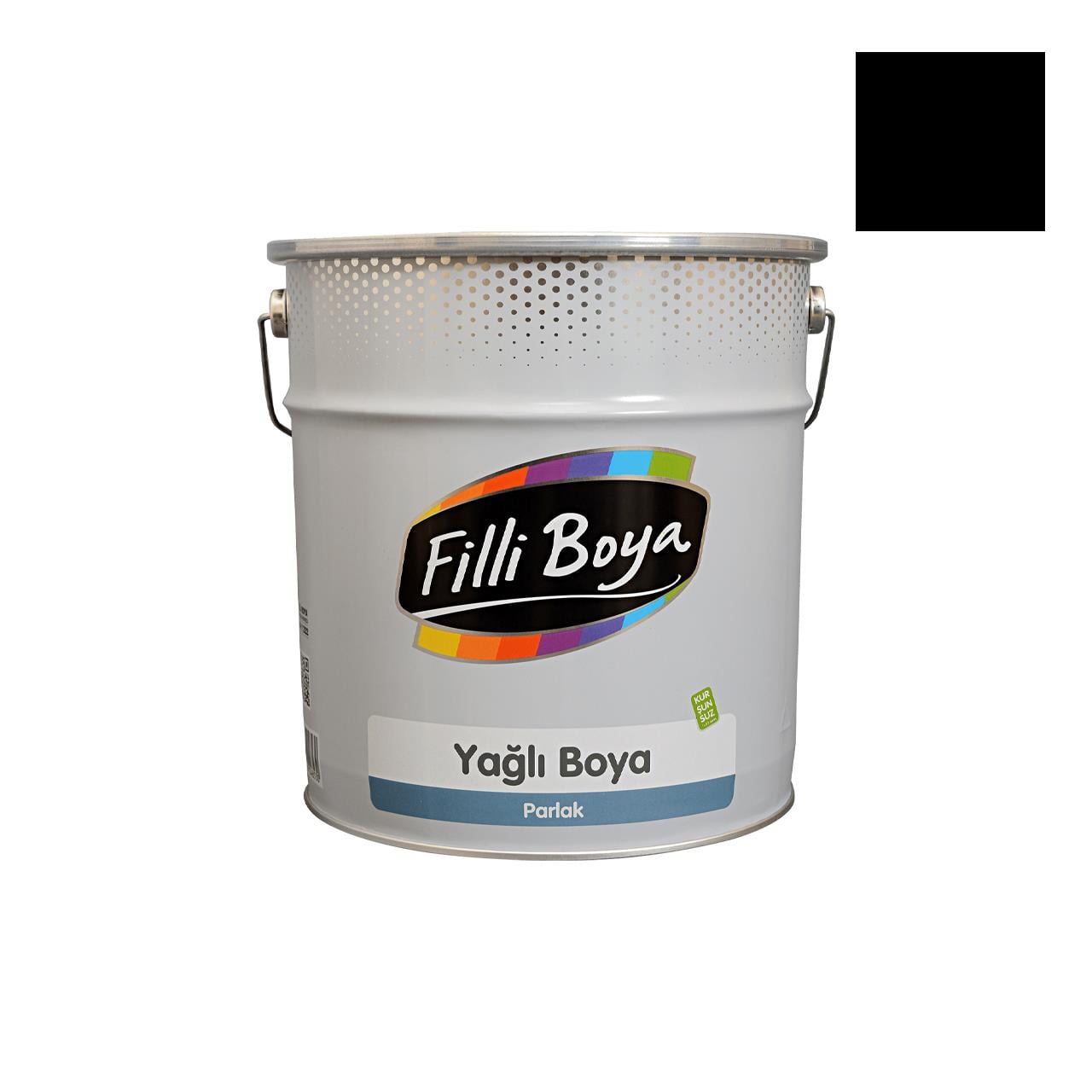 Filli Boya Yağlı Boya 0.75 Litre Siyah-Yağlı Boyalar-FLZ00490
