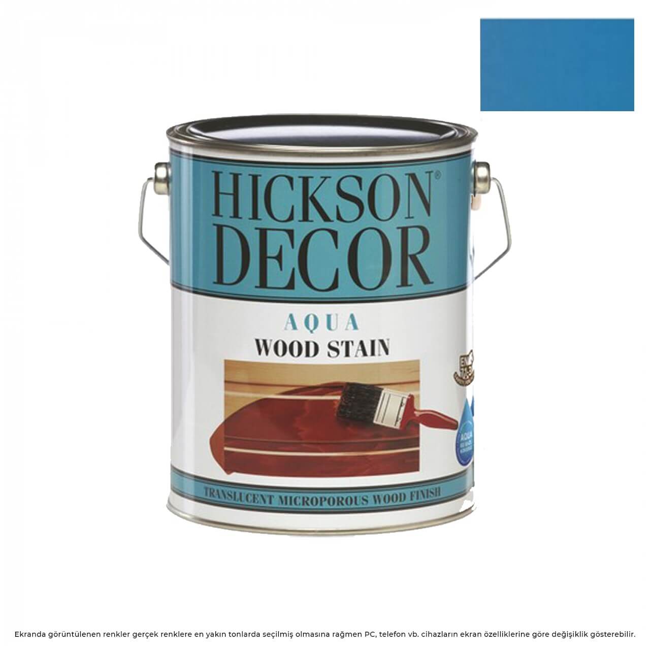 Hickson Decor Ultra Aqua Vernik 5 L. Deep Sky Blue-Su Bazlı Boyalar-FLZ00849