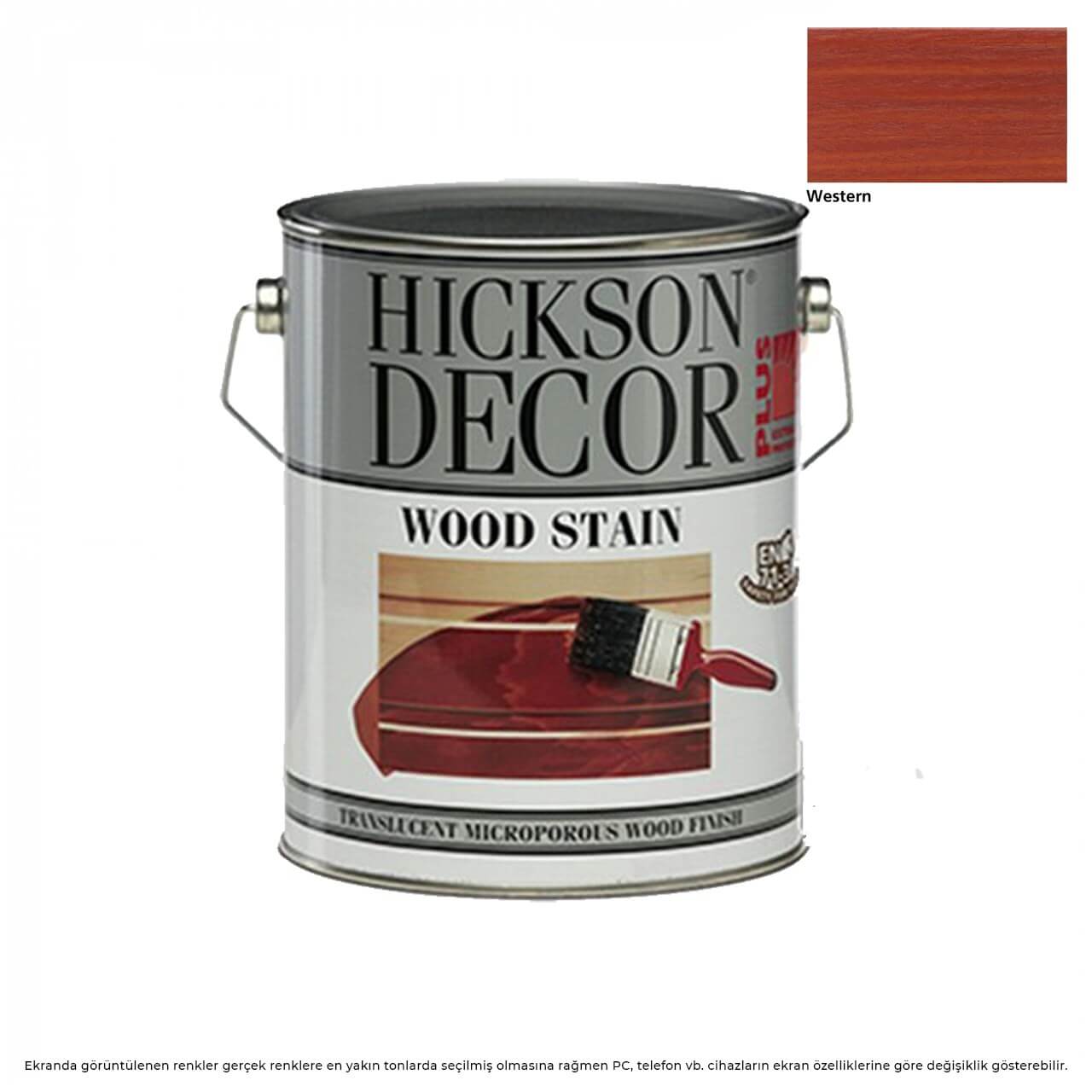 Hickson Decor Ultra Solventli Vernik 1L. Western-Solvent Bazlı Boyalar-FLZ00799