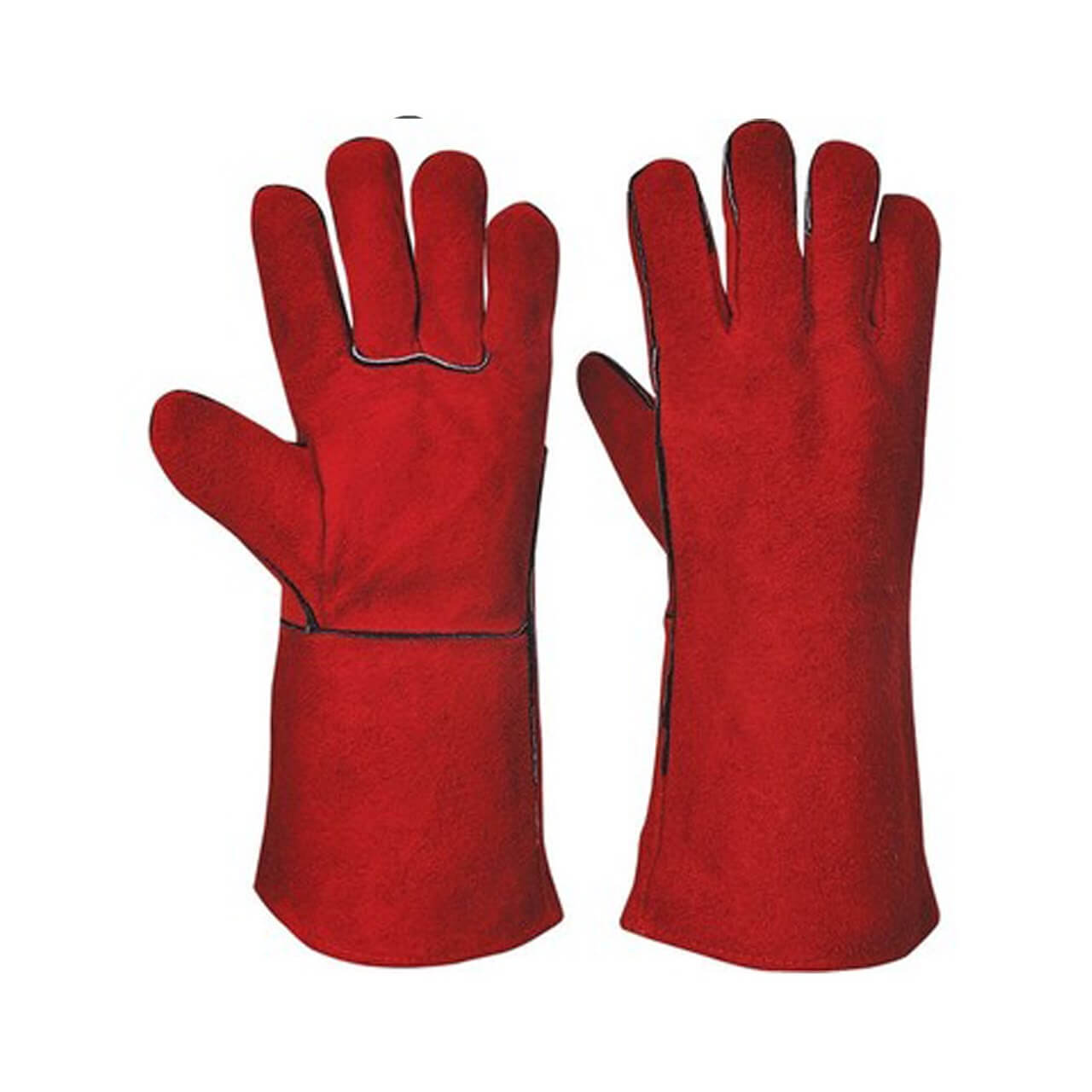 Kırmızı Kaynakçı Eldiveni-Eldivenler-FLZ03353