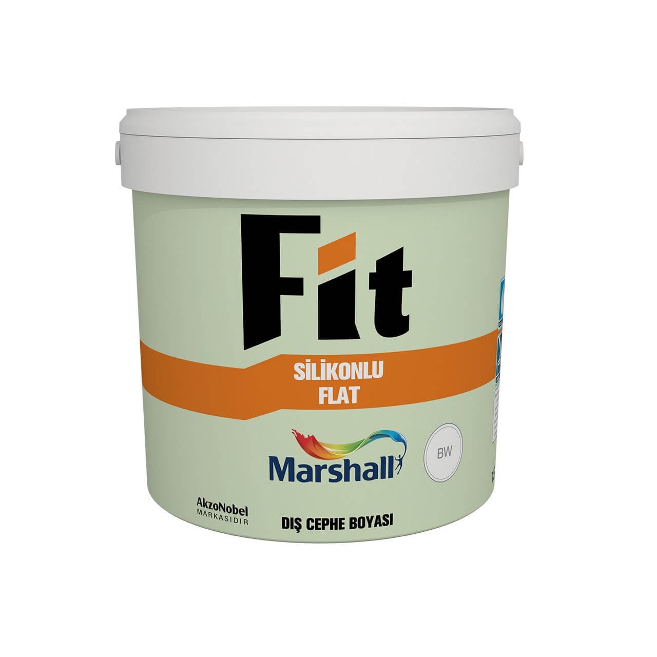 Marshall Fit Flat Dış Cephe Bw 2.5 Lt-Dış Cephe Boyaları-FLZ01697