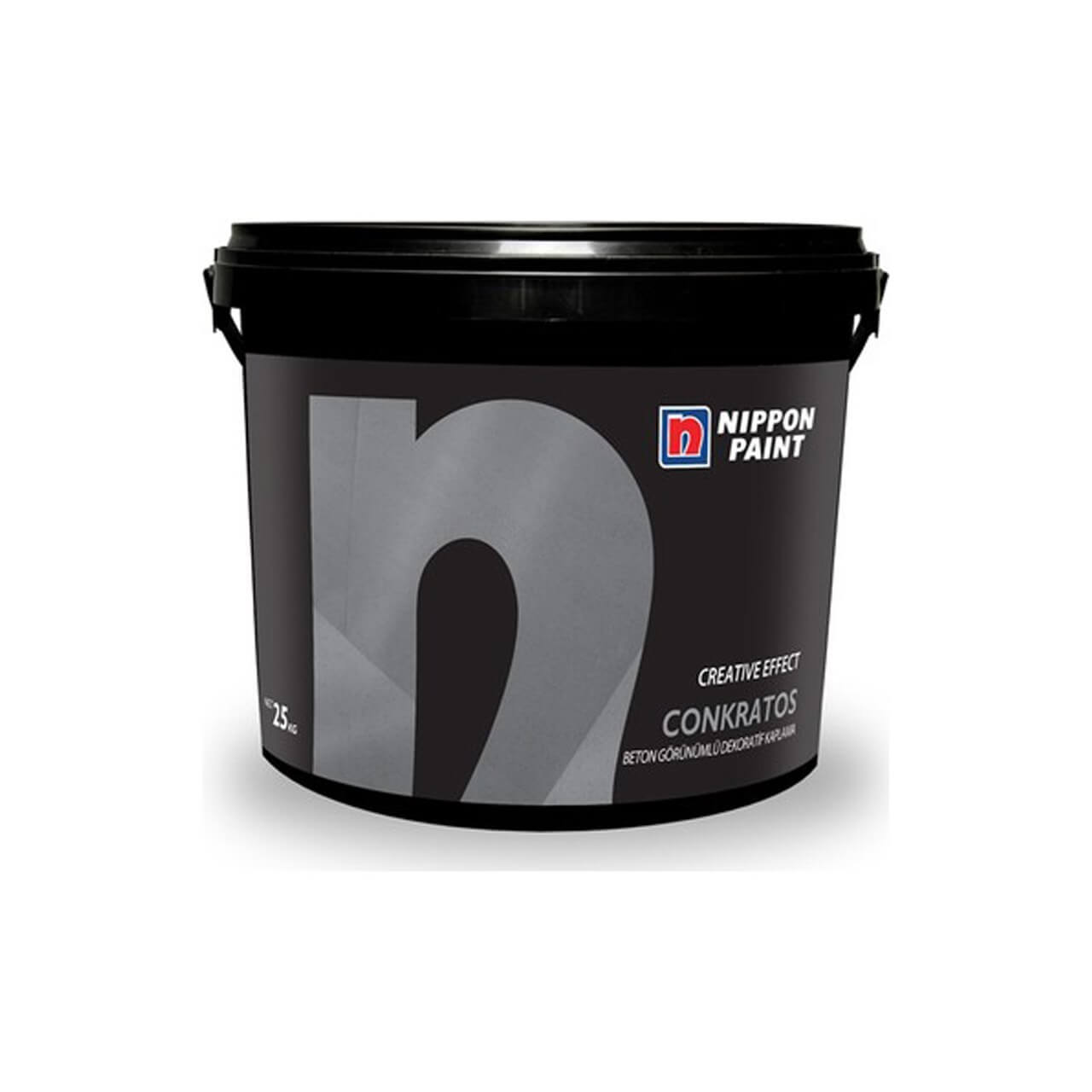 Nippon Conkratos Ponza Beyaz 25 KG.-Dekoratif Boyalar-FLZ00941
