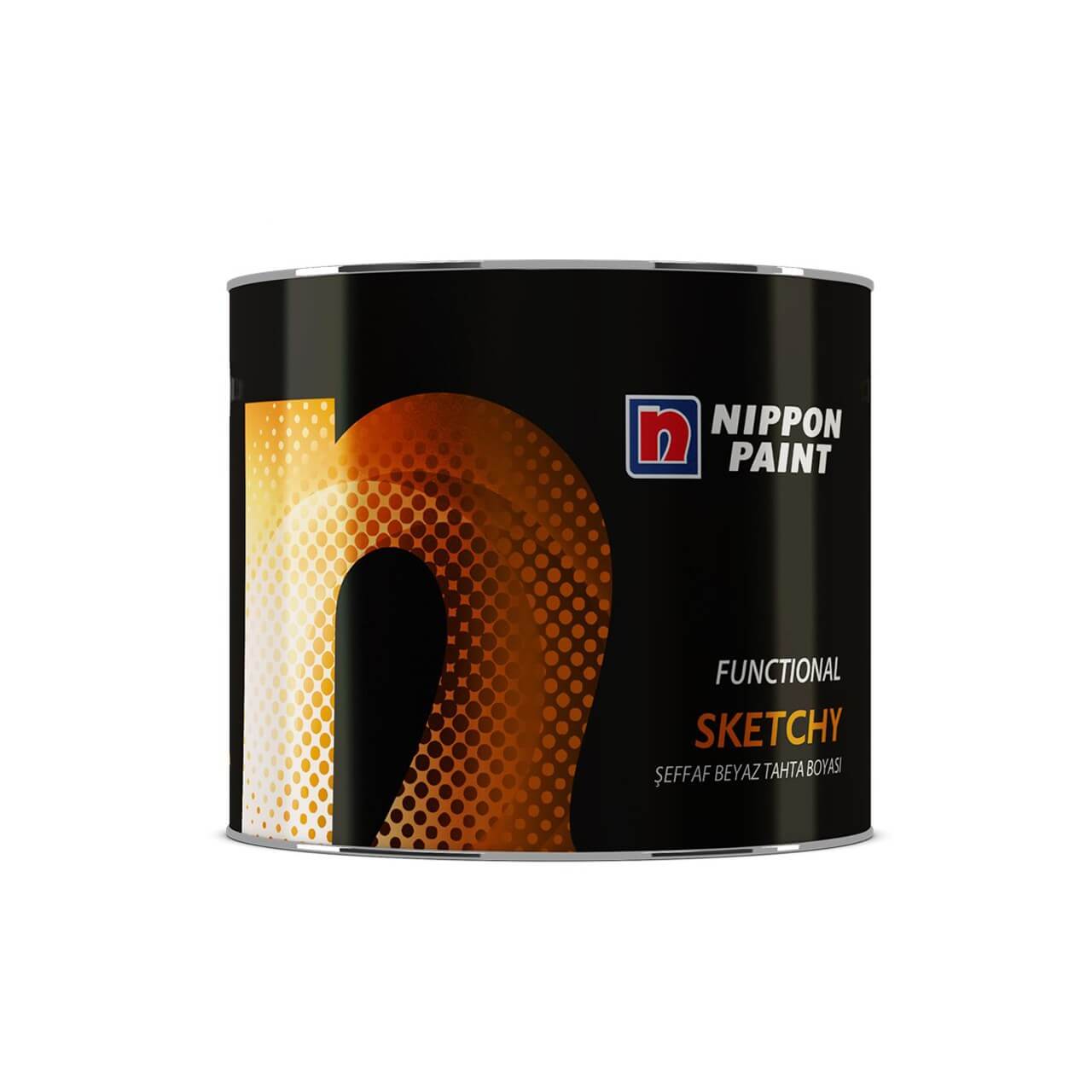 Nippon Sketchy Beyaz Tahta Boyası Beyaz 0.25 LT.-Dekoratif Boyalar-FLZ00955