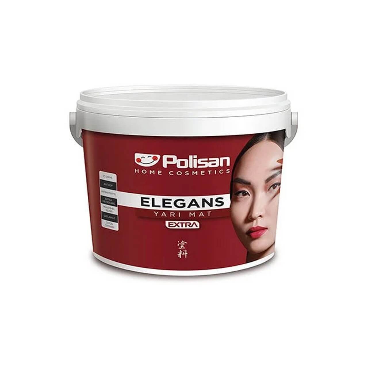 Polisan Elegans Extra Yarımat A Baz 2.5 L-İç Cephe Boyaları-FLZ01736
