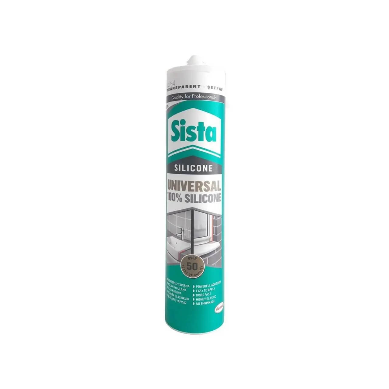 Sista Şeffaf Silikon 280 ML-Silikonlar-FLZ03139
