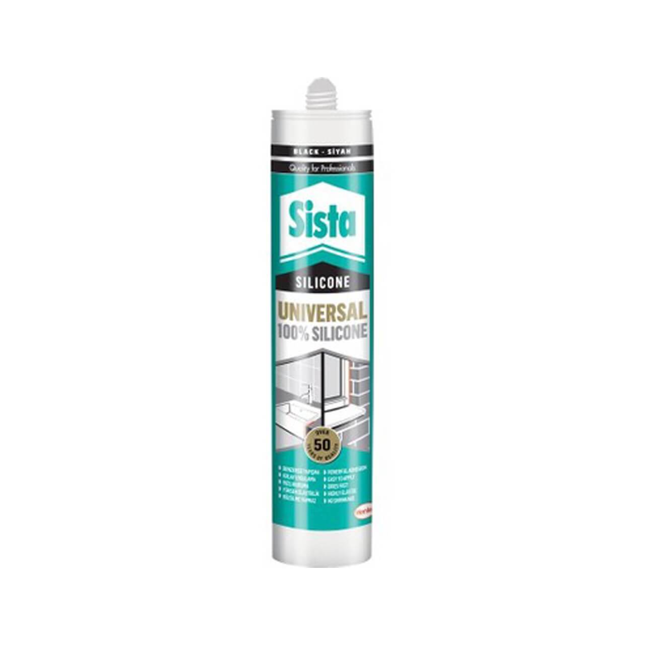 Sista Siyah Silikon 310 ML-Silikonlar-FLZ03141