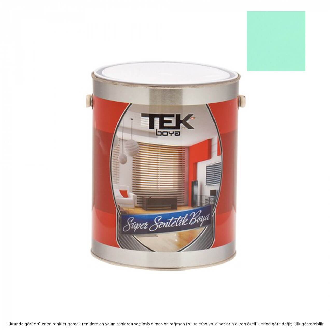 Tek Parlak Yağlı Boya 0.75 LT. Cam Göbeği-Yağlı Boyalar-FLZ01382