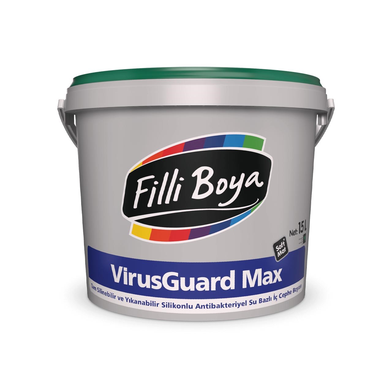 Filli Boya Virusguard Max Antibakteriyel Su Bazlı İç Cephe Boyası 2.5Lt. Beyaz-Filli Boya İç Cephe Boyası-FLZ11210