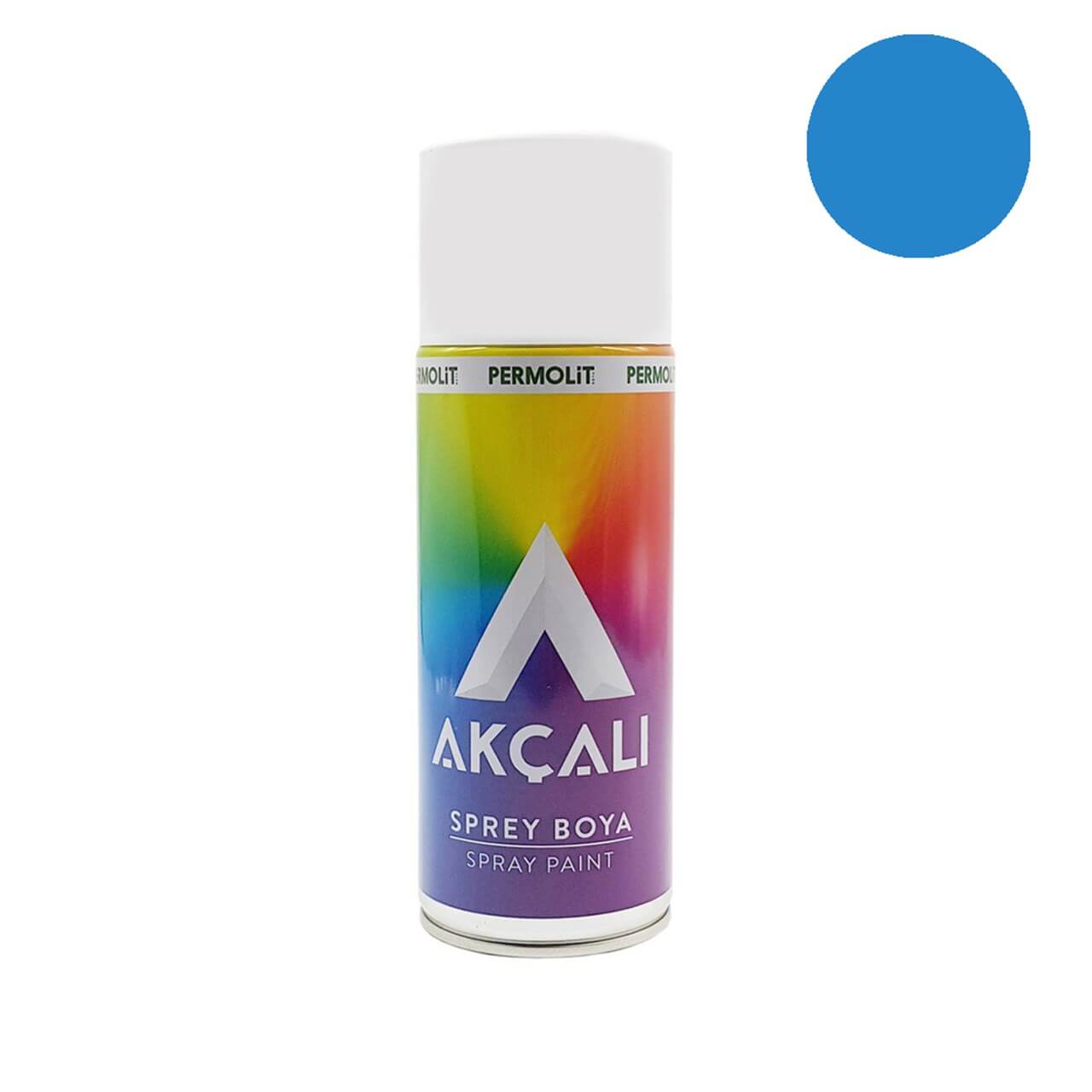 Akçalı Sprey Boya 400ML Açık Mavi-Sprey Boyalar-FLZ03242