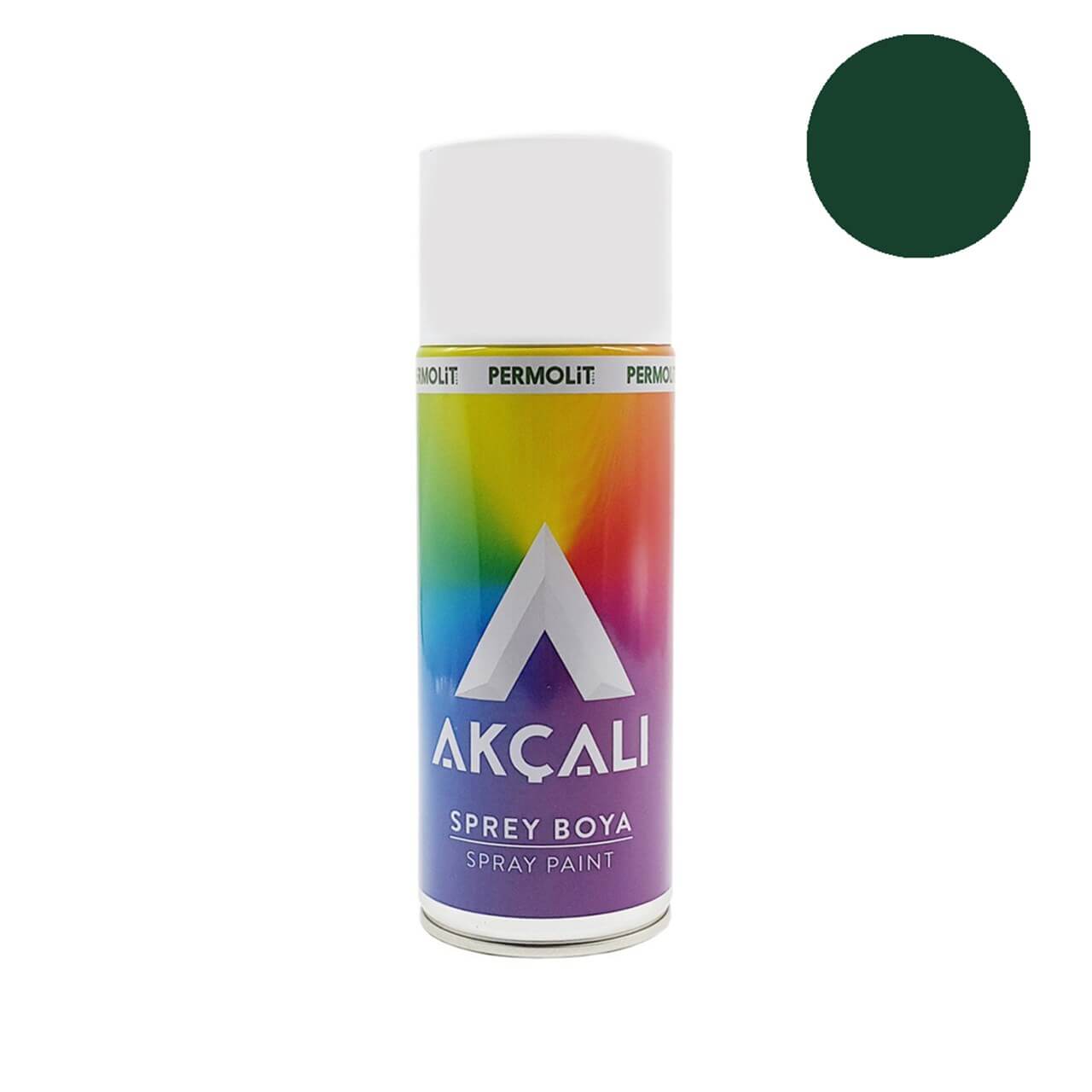 Akçalı Sprey Boya 400ML Yosun Yeşil-Sprey Boyalar-FLZ03257