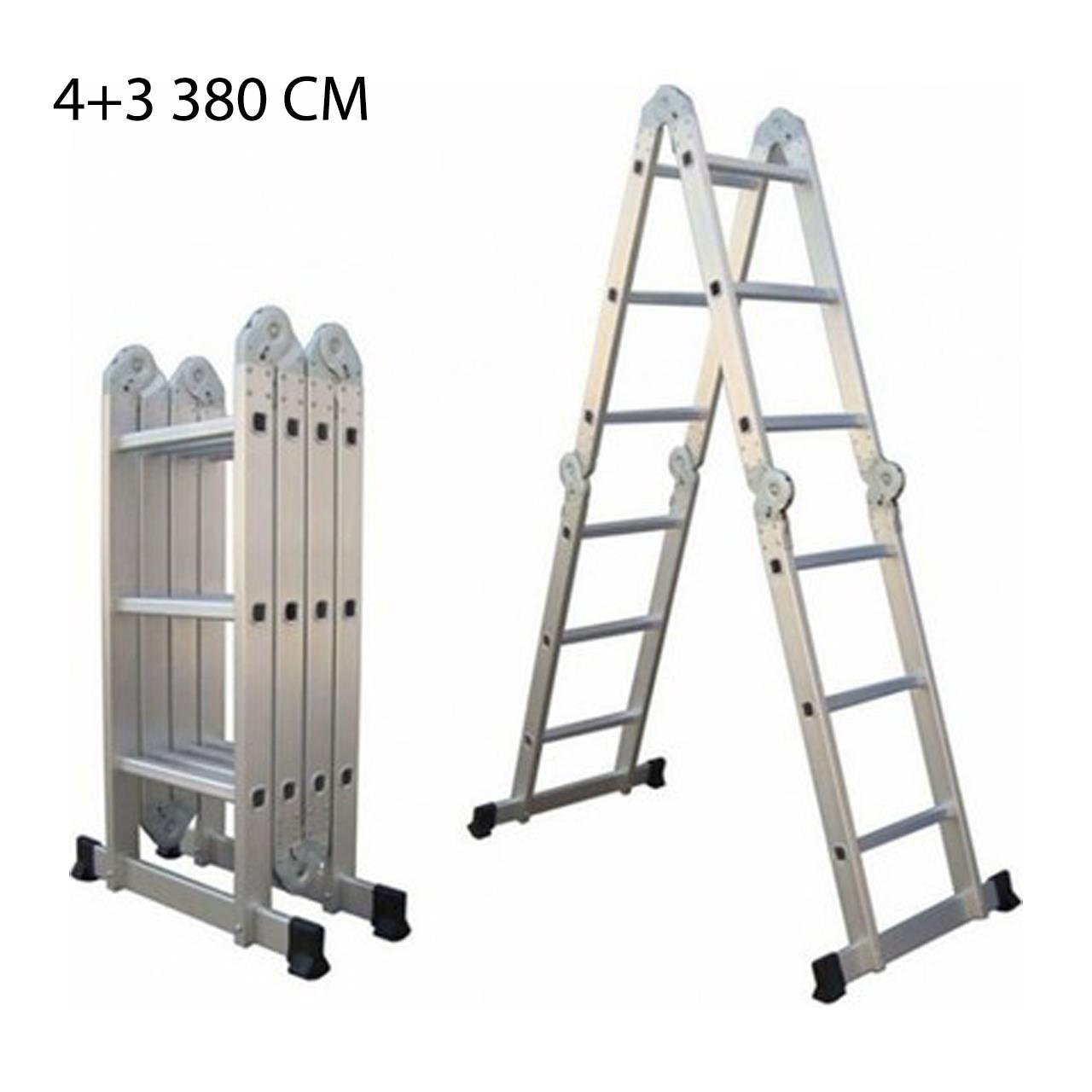 Akrobat Merdiven 4+3 380 CM-Merdivenler-FLZ07635