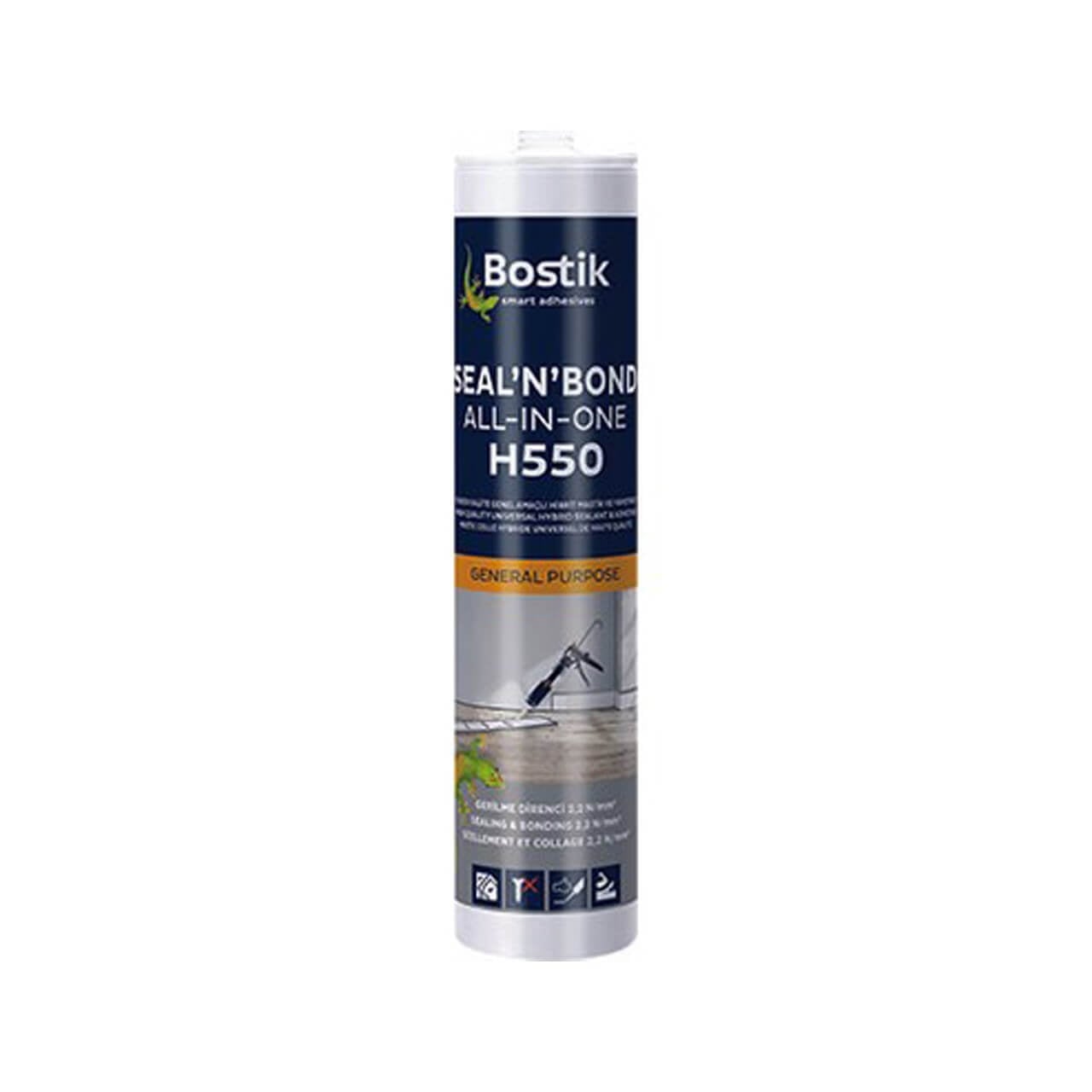 Bostik H550 Sızdırmaz Yapıştırıcı Seal All-ın Beyaz 290 ML-Tutkal ve Yapıştırıcılar-FLZ03180