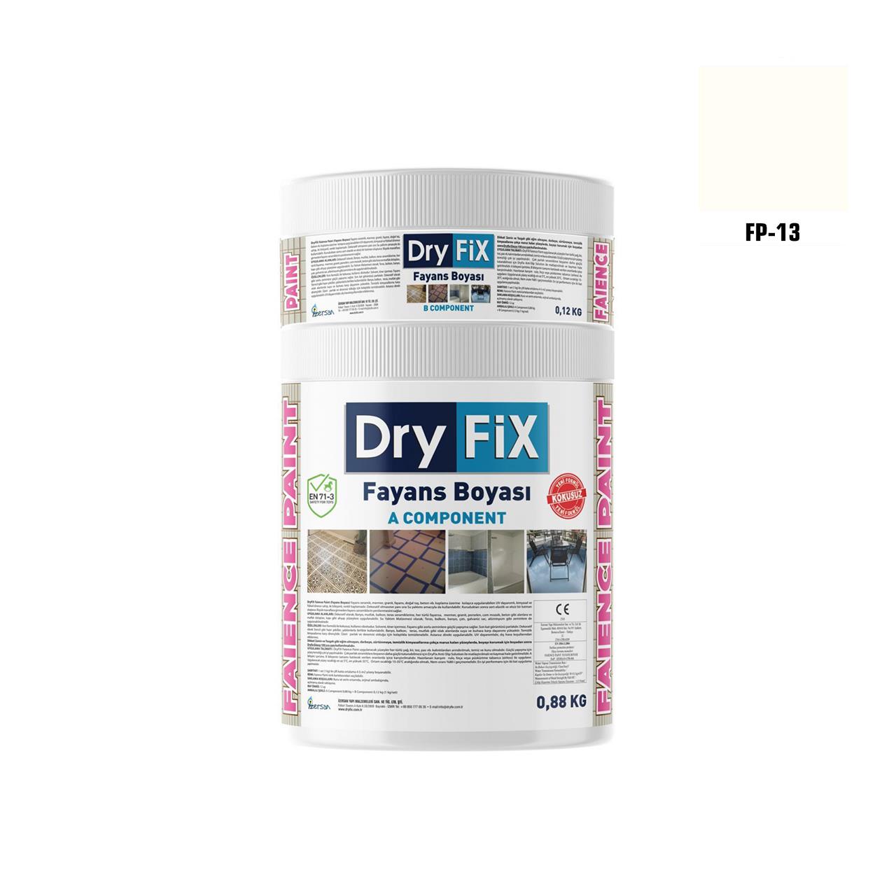 DRY FİX FAİENCE PAİNT FAYANS BOYASI 2 KG SET FP-13-Fayans Boyası-FLZ08447