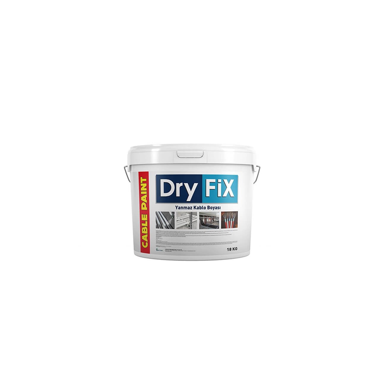 Dryfix Cable Paint Kablo Boyası 18 Kg-Sıvı Yalıtım Malzemeleri-FLZ07542