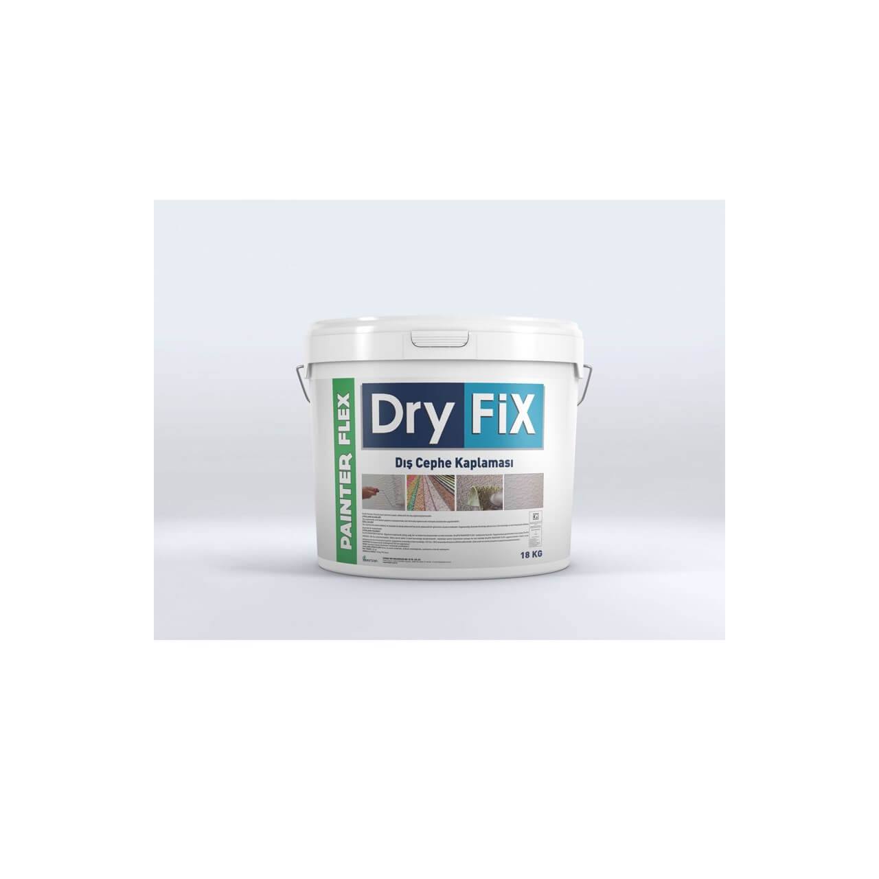 Dryfix Painter Flex Esnek Dış Cephe Kaplama 18 Kg-Sıvı Yalıtım Malzemeleri-FLZ07537