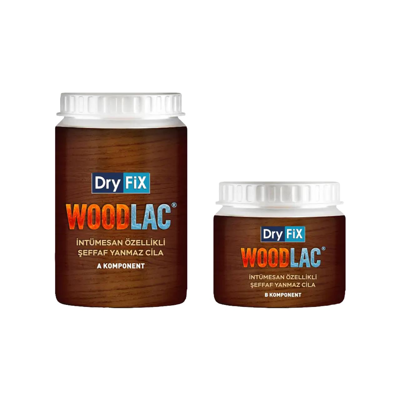 Dryfix Woodlac Yangın Geciktirici Şeffaf Yanmaz Cila 1.5 Kg-Özel Boyalar-FLZ10911