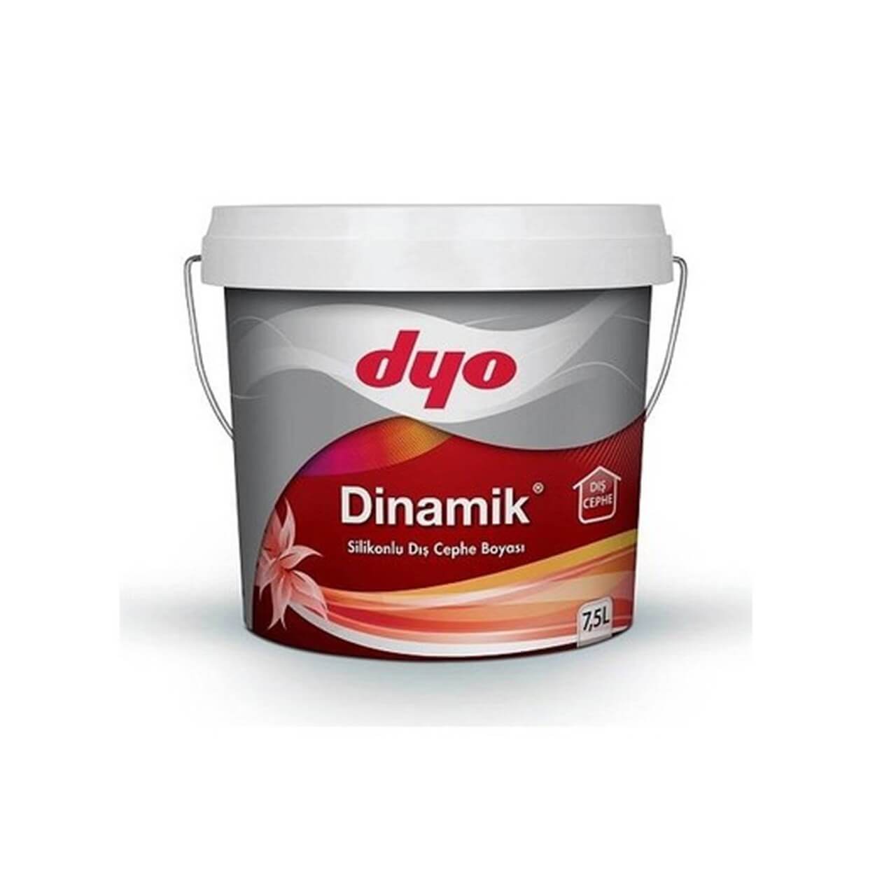 DYO Dinamik Dış Cephe Boyası 7.5 Lt-Dış Cephe Boyaları-FLZ01769
