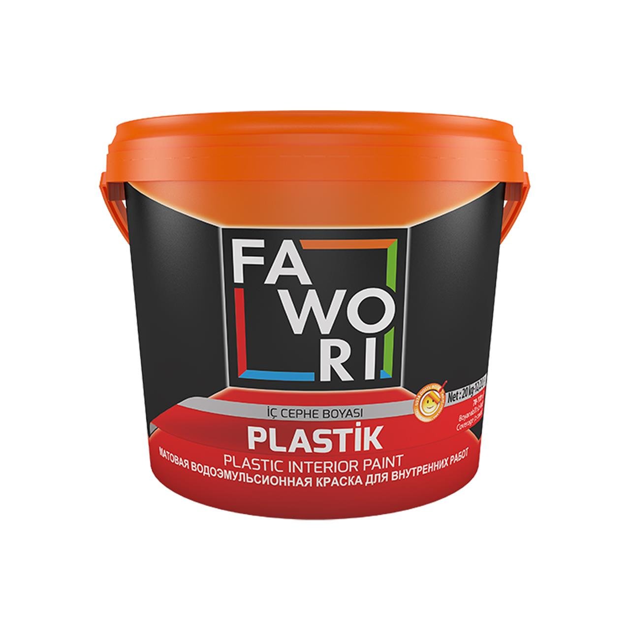 Fawori Plastik İç Cephe Beyaz 20 Kg-Fawori İç Cephe Boyaları-FLZ08265