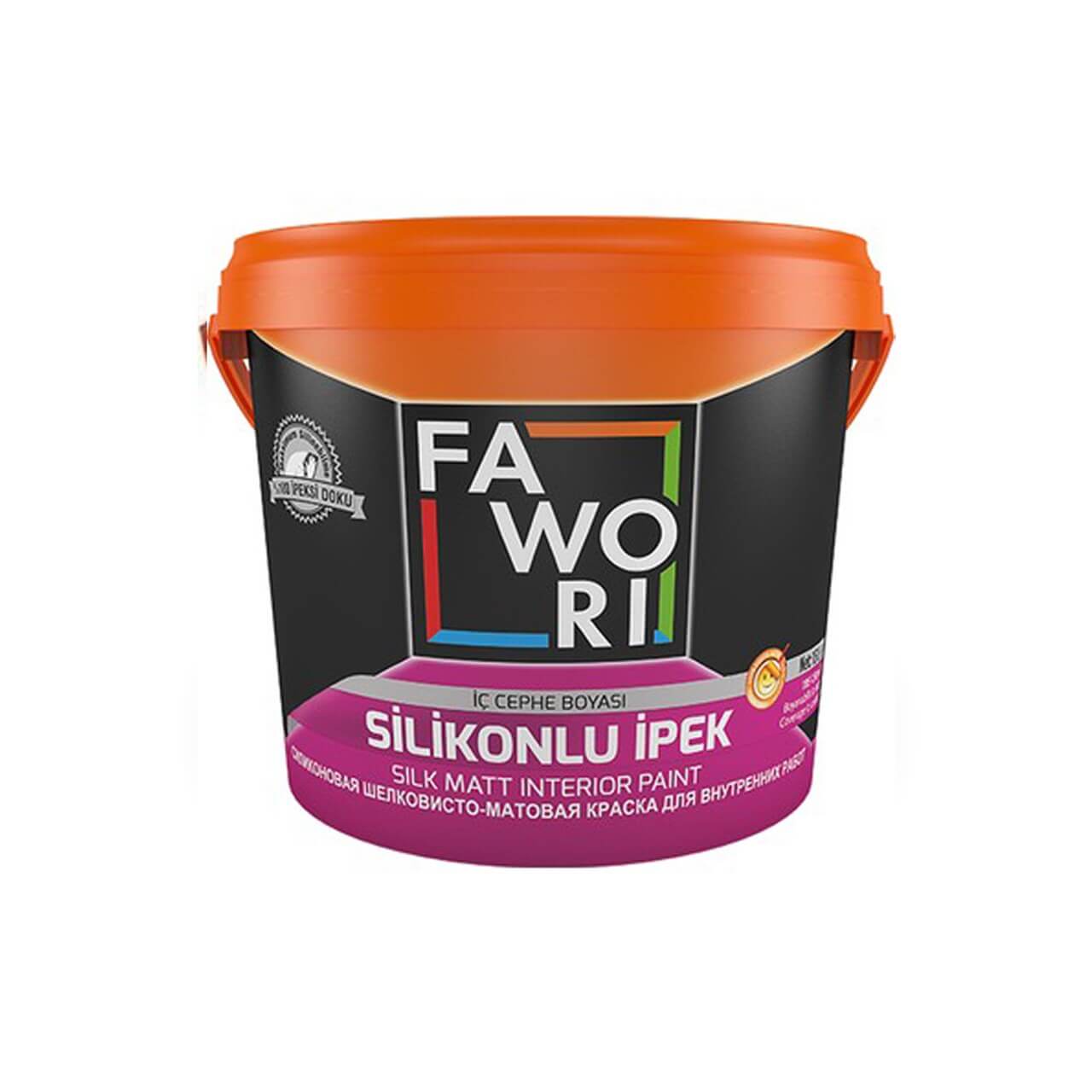 Fawori Silikonlu İpek İç Cephe Boyası 2,5 LT.-İç Cephe Boyaları-FLZ00988