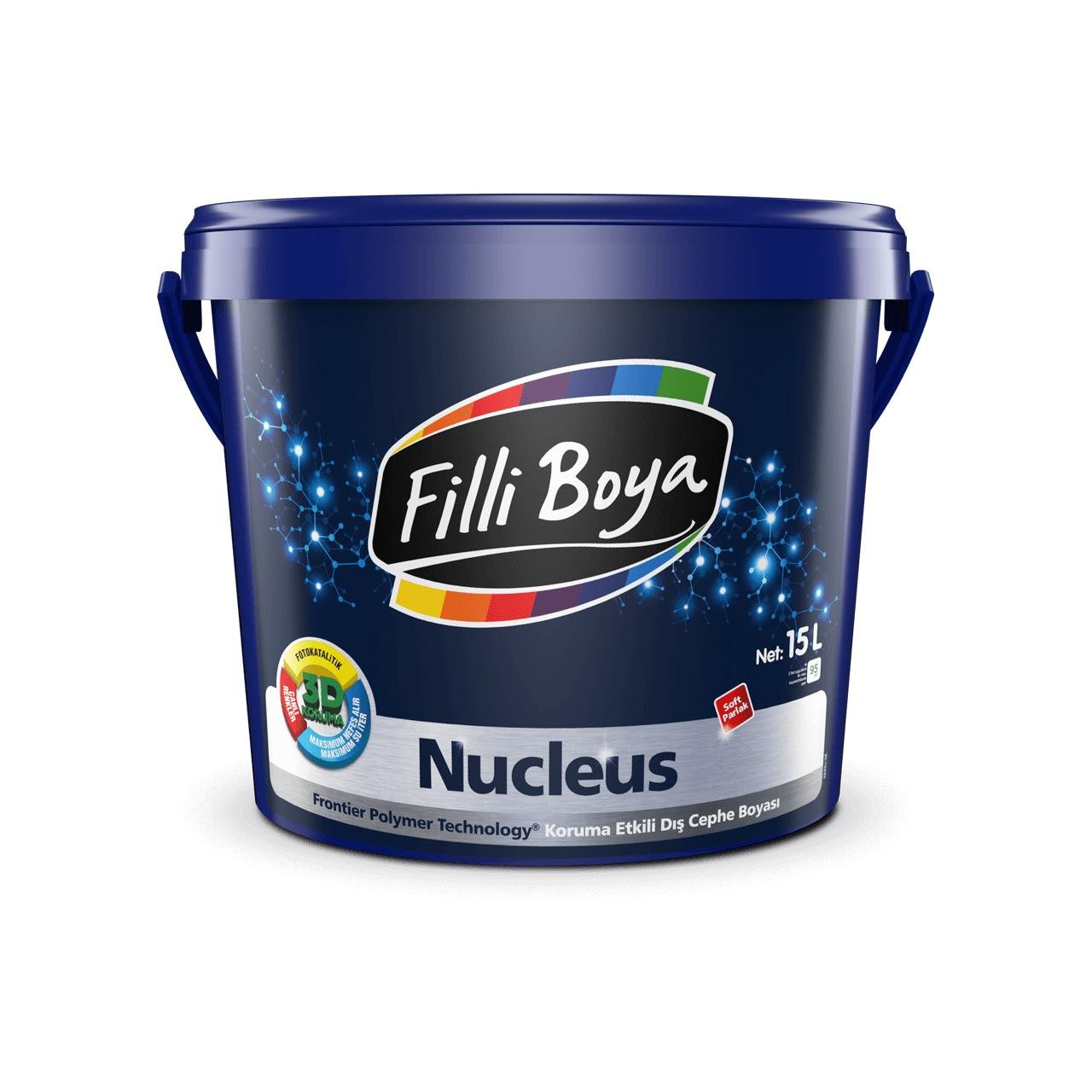 Filli Boya Nucleus Dış Cephe Boyası 7,5 Litre-Filli Boya Dış Cephe Boyaları-FLZ09687