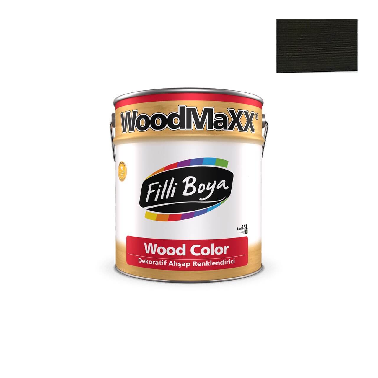 Filli Boya Wood Color Ahşap Koruyucu 0.75 LT  Antik Ceviz-Ahşap ve Mobilya Boyaları-FLZ00372