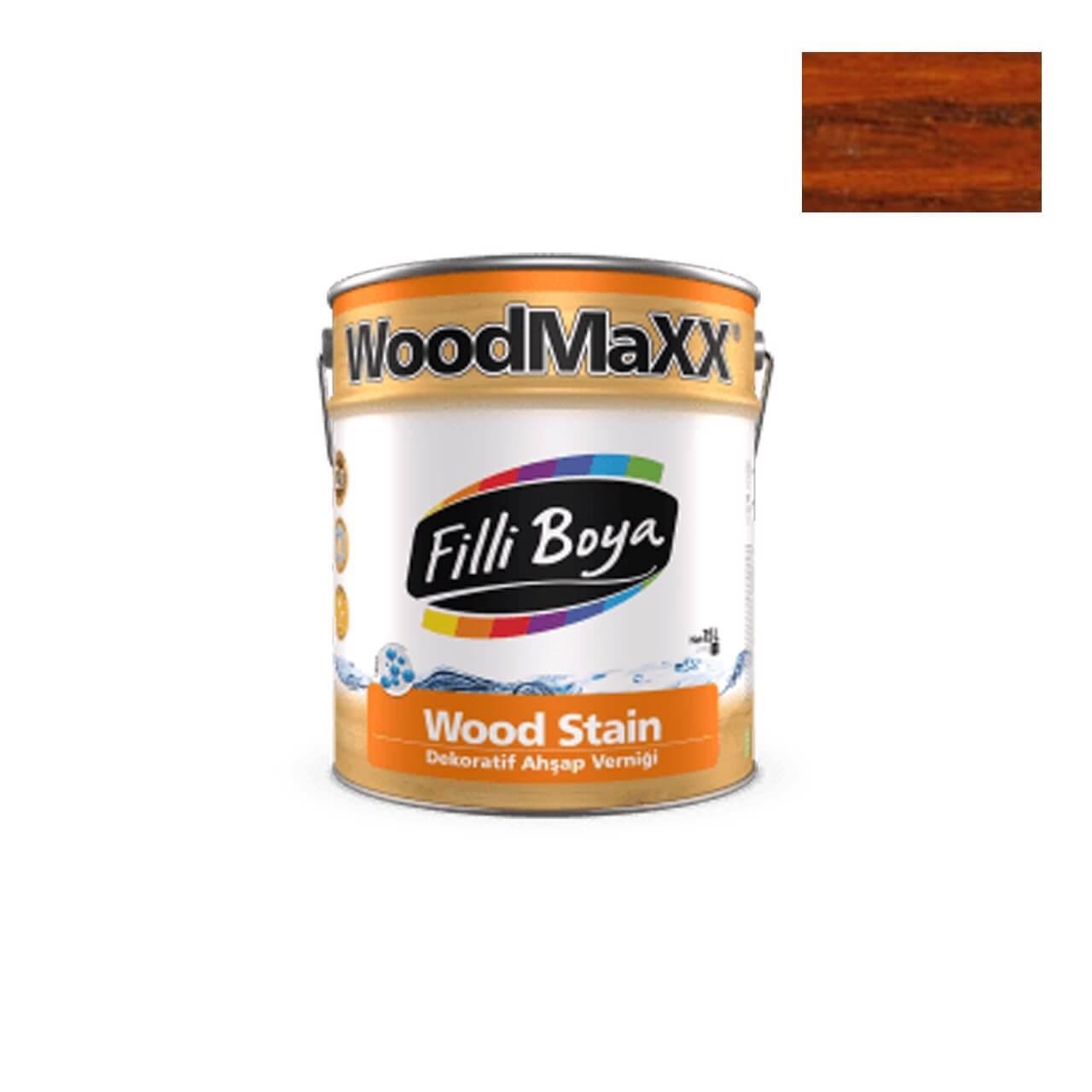 Filli Boya Wood Stain Ahşap Verniği 15 LT Kestane-Filli Boya Ahşap Boyası-FLZ