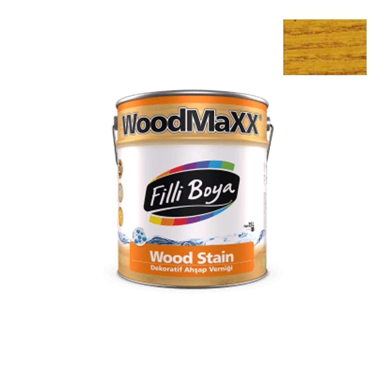 Filli Boya Wood Stain Ahşap Verniği 15 LT Çam-Filli Boya Ahşap Boyası-FLZ