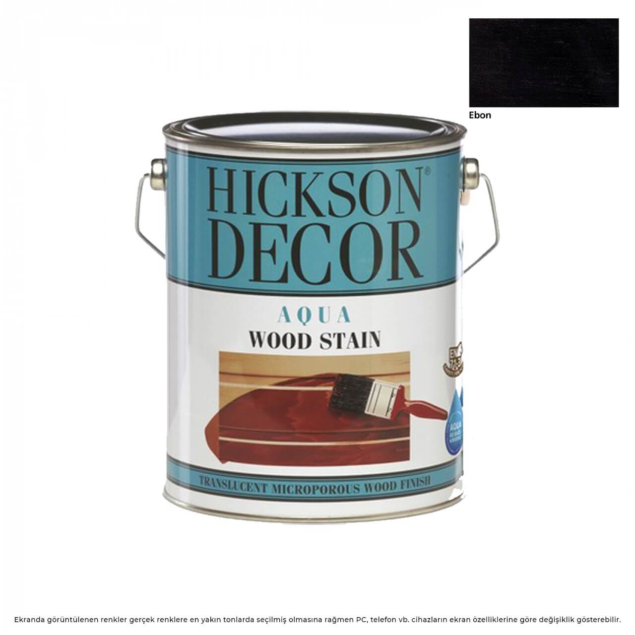 Hickson Decor Ultra Aqua Vernik 5 L Ebon-Su Bazlı Boyalar-FLZ00851