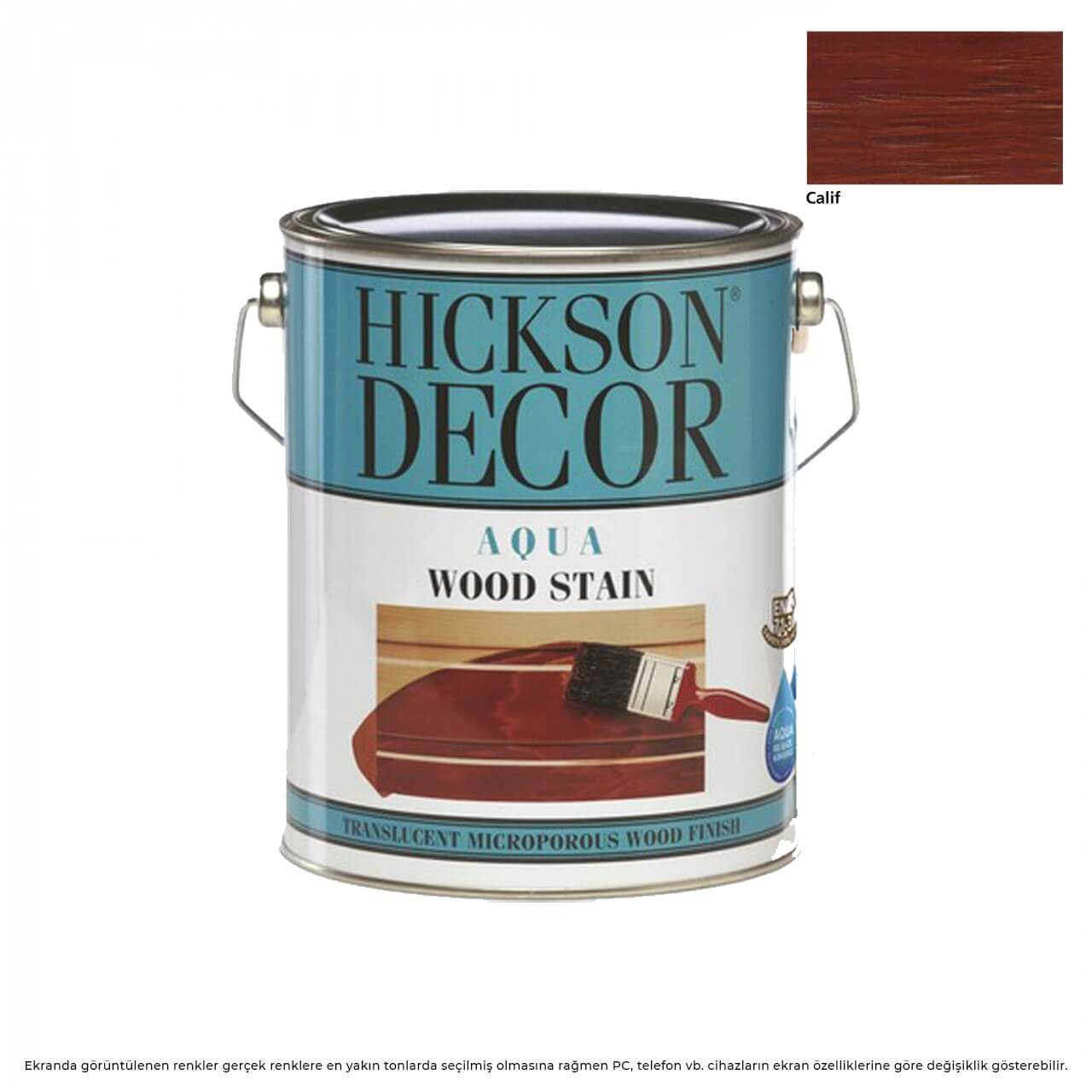Hickson Decor Ultra Aqua Vernik 5 L. Calif -Su Bazlı Boyalar-FLZ00840