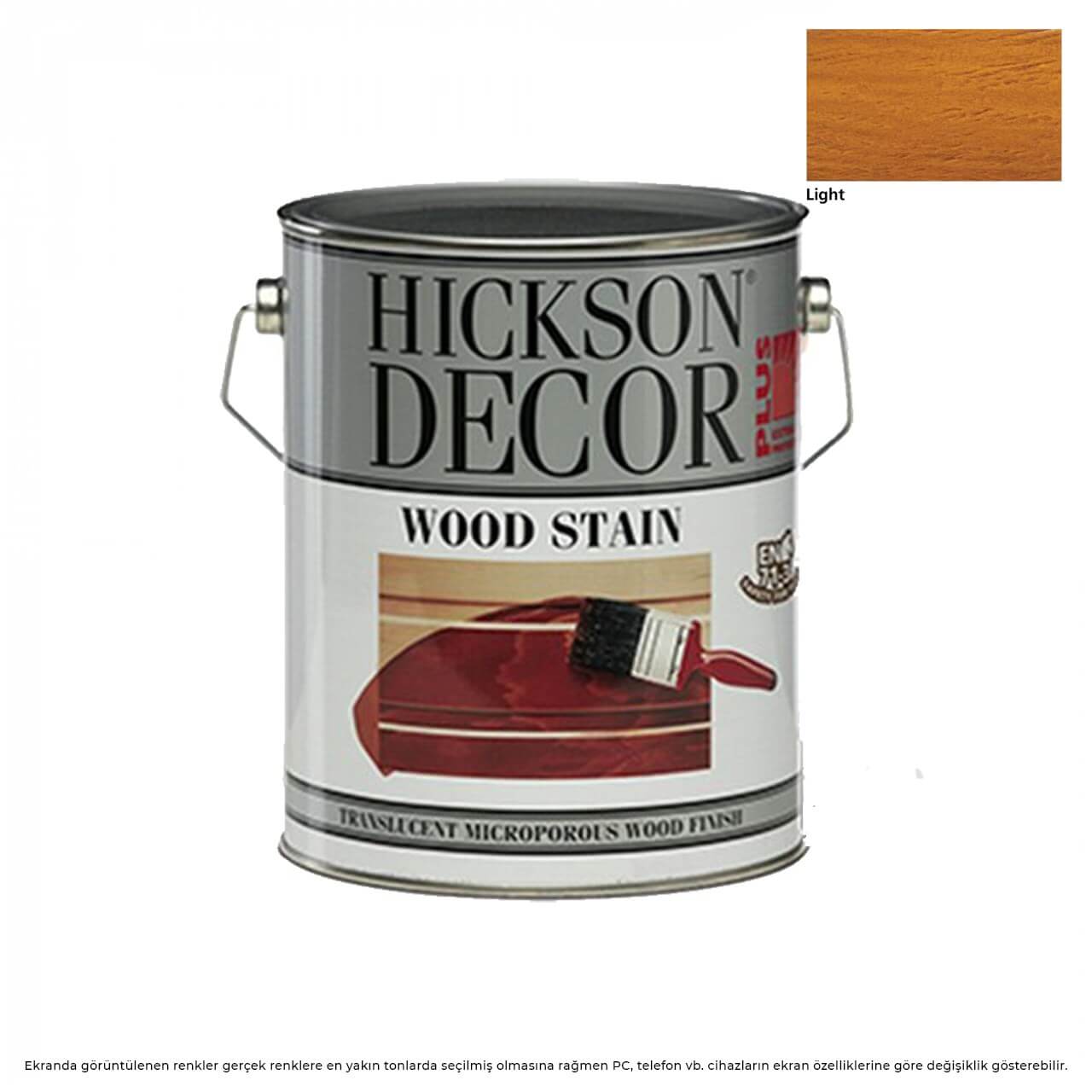 Hickson Decor Ultra Solventli Vernik 1L. Light-Solvent Bazlı Boyalar-FLZ00787