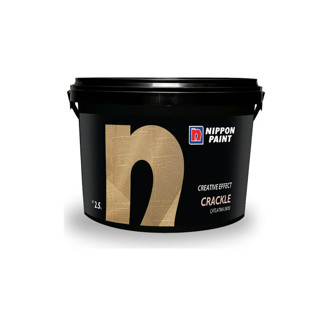 Nippon Crackle Medium Çatlatma Efektli Boya 2.5 Lt-Dekoratif Boyalar-FLZ00937