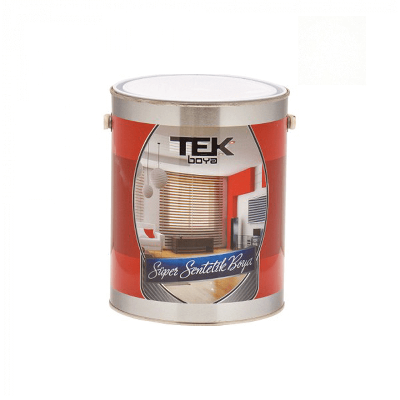 Tek Parlak Yağlı Boya 15 LT. Kirli Beyaz 712-Yağlı Boyalar-FLZ01324