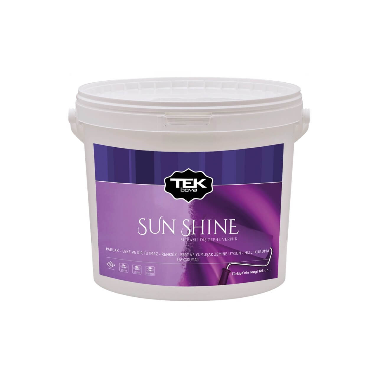 Tek Shine Su Bazlı Dış Cephe Vernik 2.5 LT.-Vernikler-FLZ01305