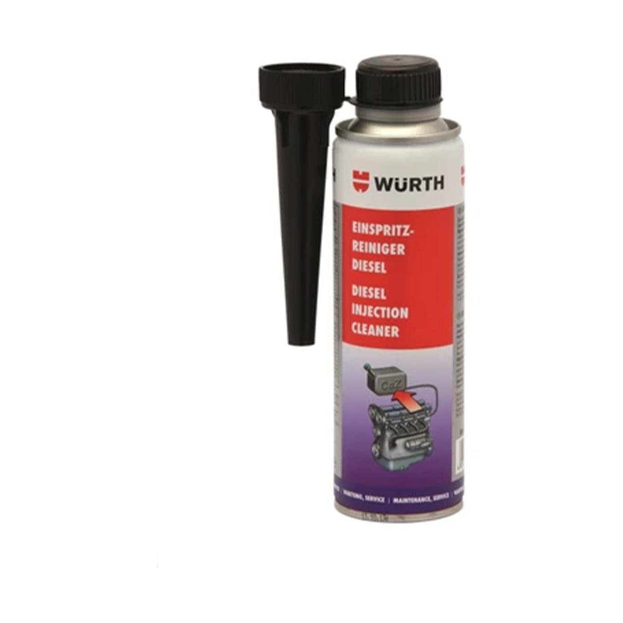 Würth Dizel Enjektör Temizleyici 300ML-Oto ve Temizlik Malzemeleri-FLZ10849