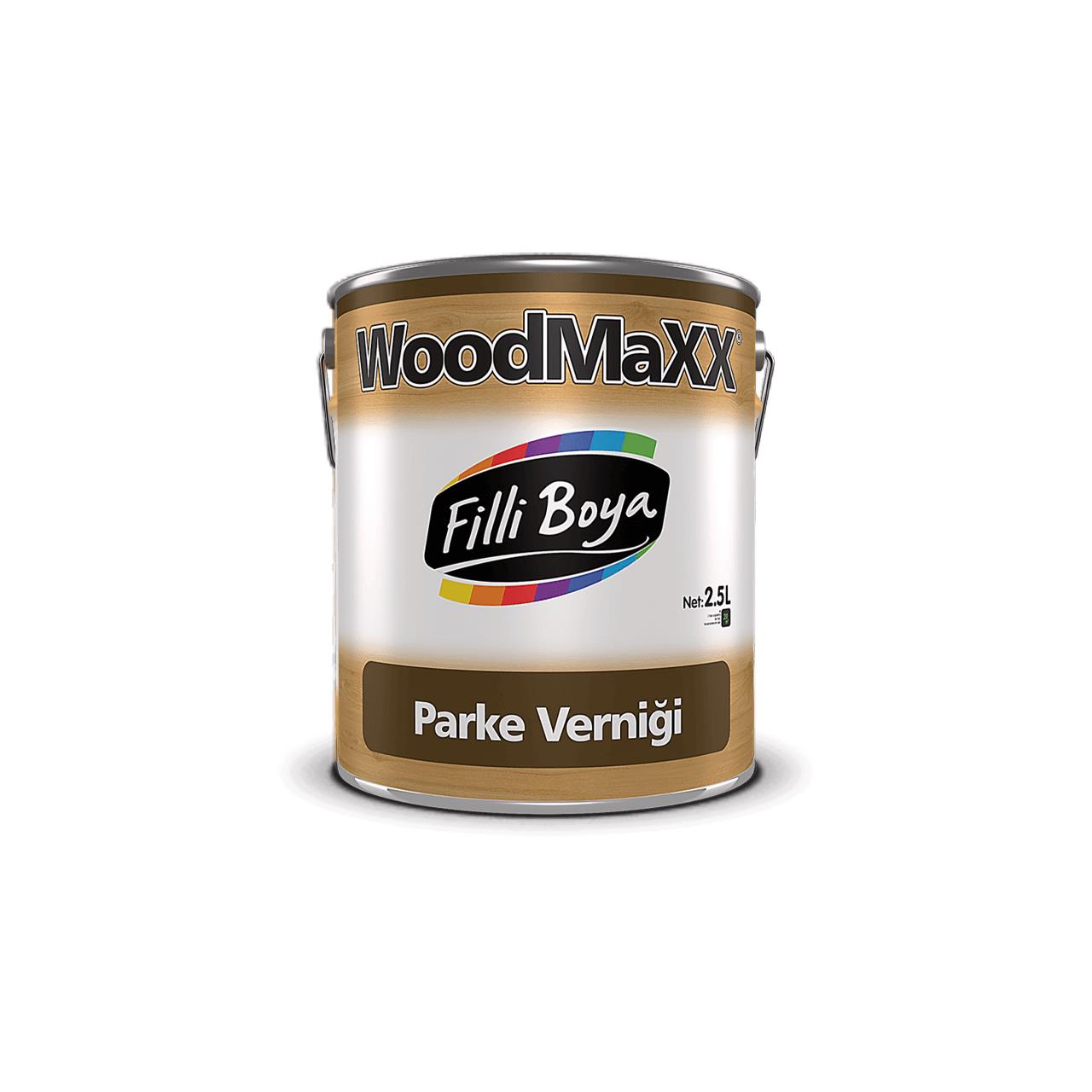 Filli Boya WoodMaXX Parke Verniği 2.5 LT-Ahşap ve Mobilya Boyaları-FLZ00446