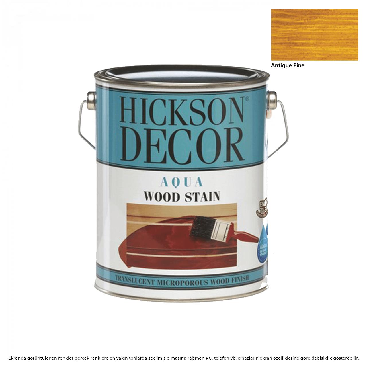 Hickson Decor Ultra Aqua Vernik 5 L. Antıq Pine-Su Bazlı Boyalar-FLZ00833