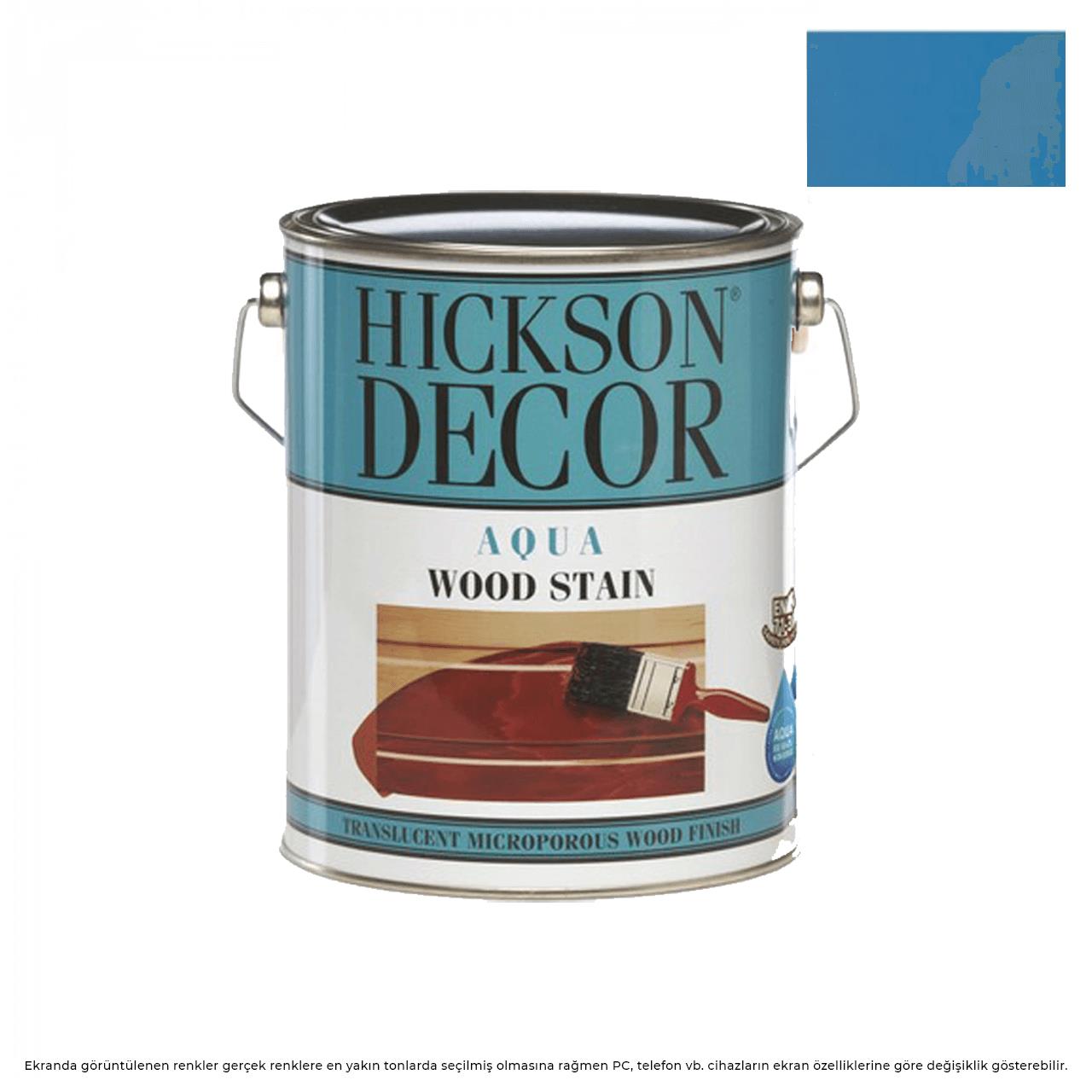 Hickson Decor Ultra Aqua Vernik 5 L. Deep Sky Blue-Su Bazlı Boyalar-FLZ00849