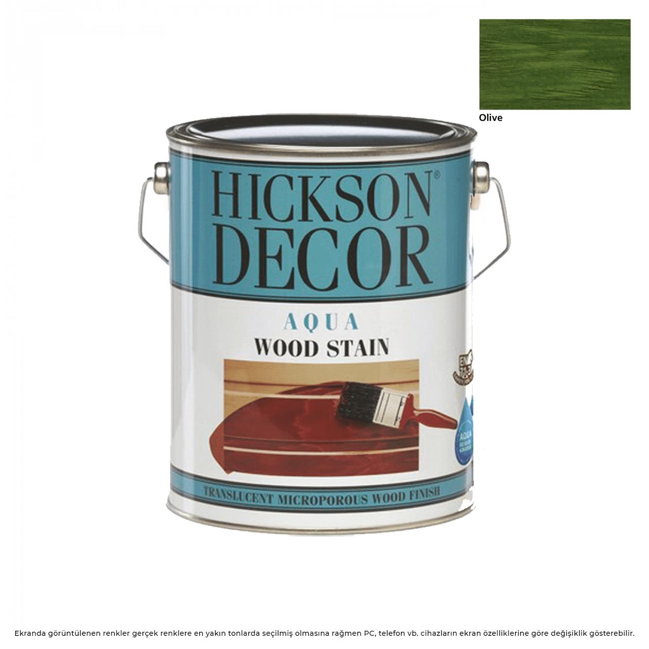Hickson Decor Ultra Aqua Vernik 5 L. Olive-Su Bazlı Boyalar-FLZ00846