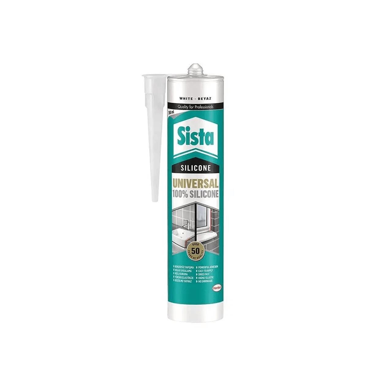 Sista Beyaz Silikon 280 ML-Silikonlar-FLZ03140