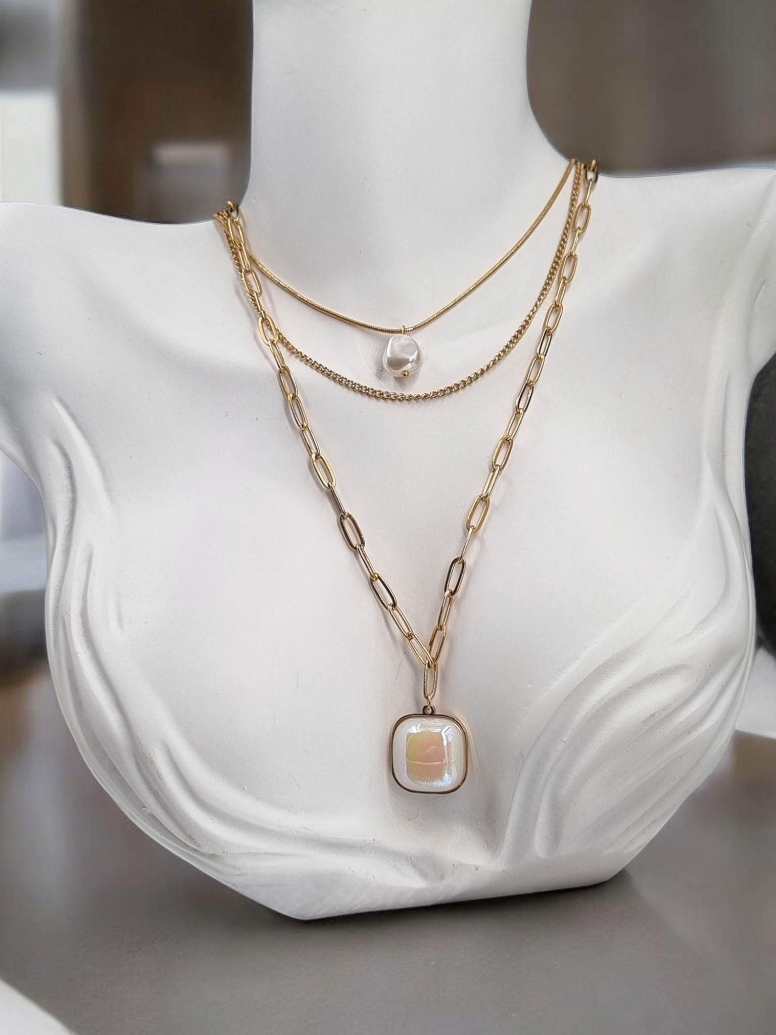 Çelik Kolye ÇKLY635