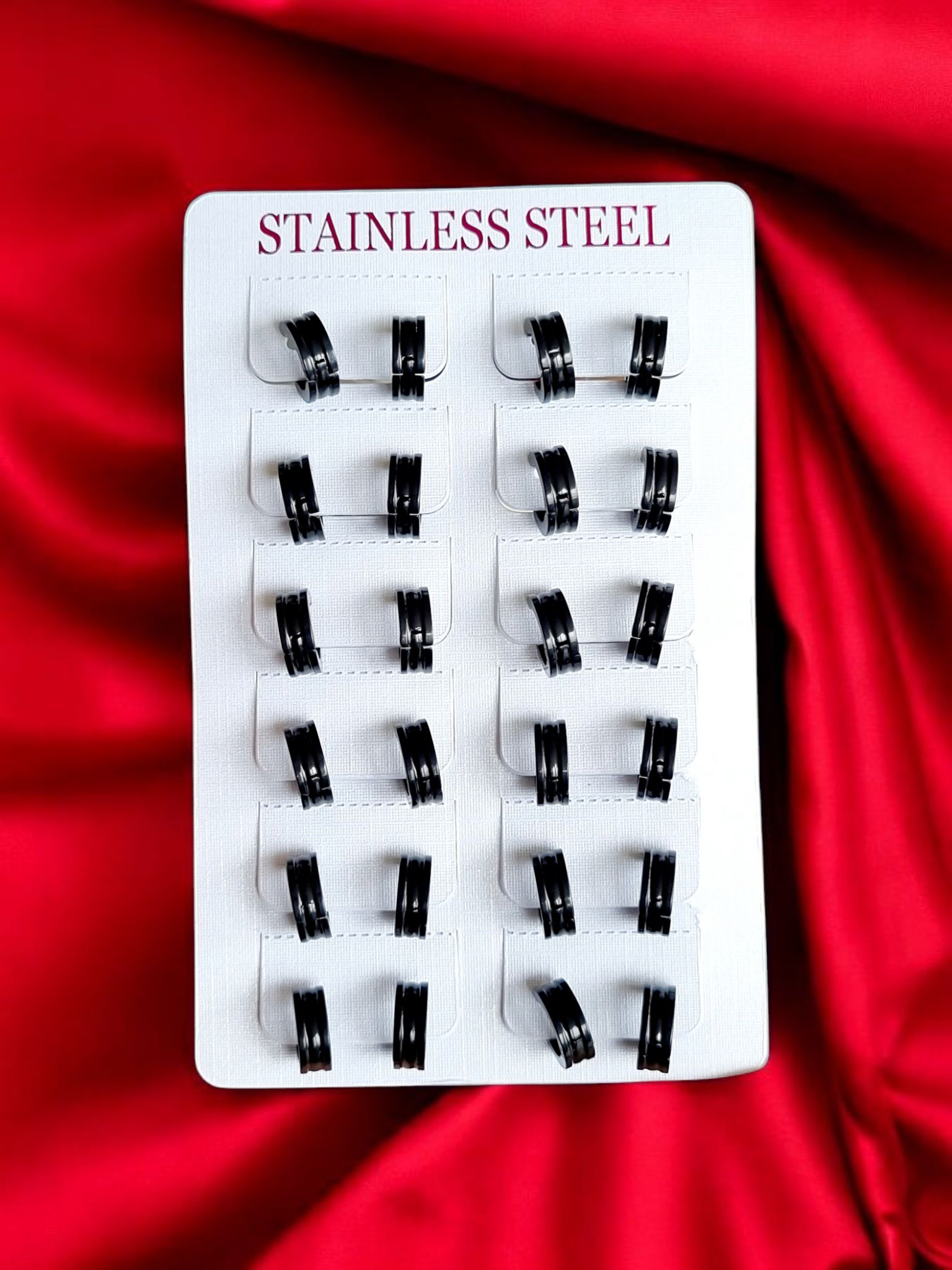 Çelik Küpe Seti ÇKS3