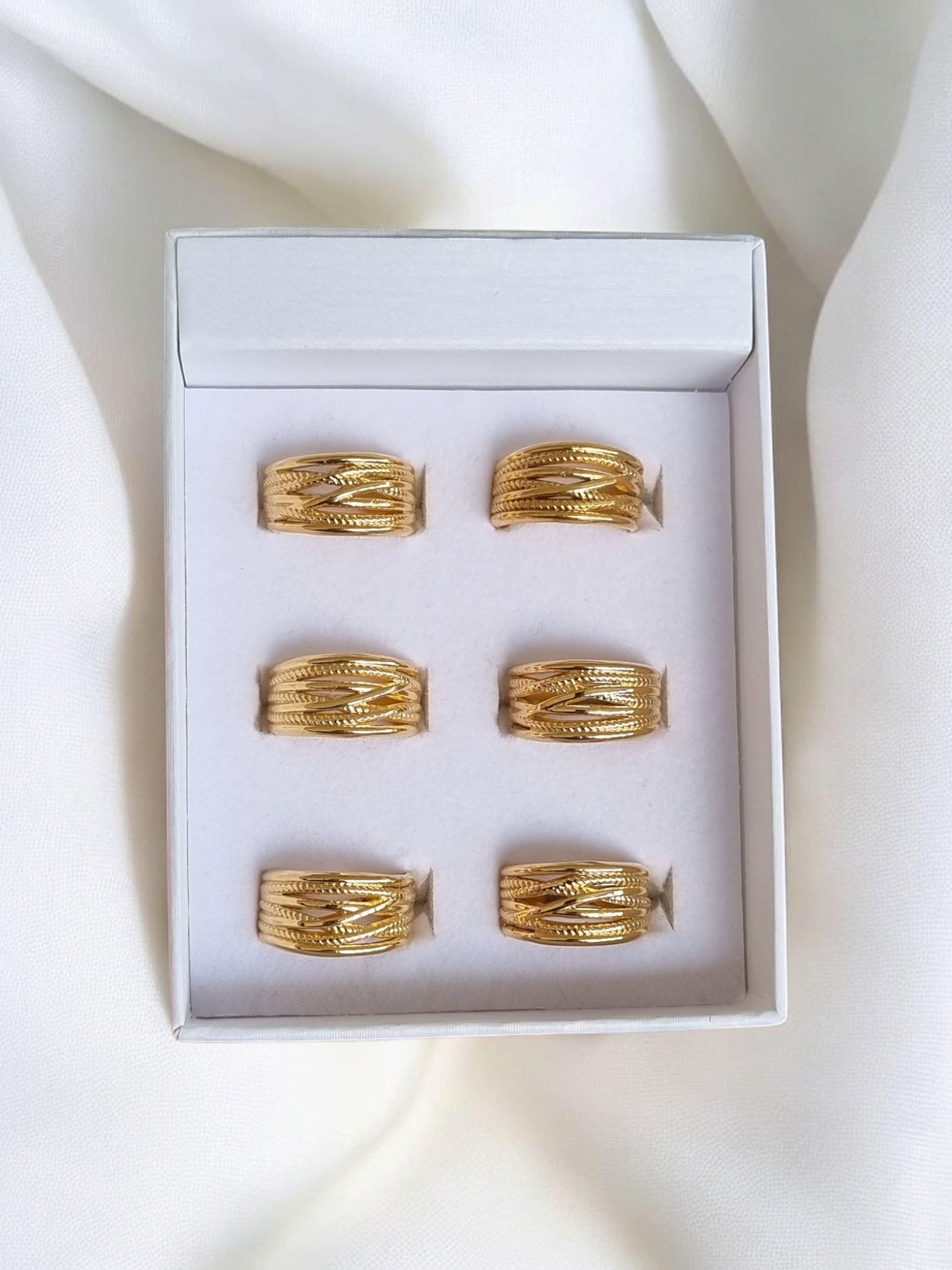 Zirkon Yüzük 6'lı ZYZ139
