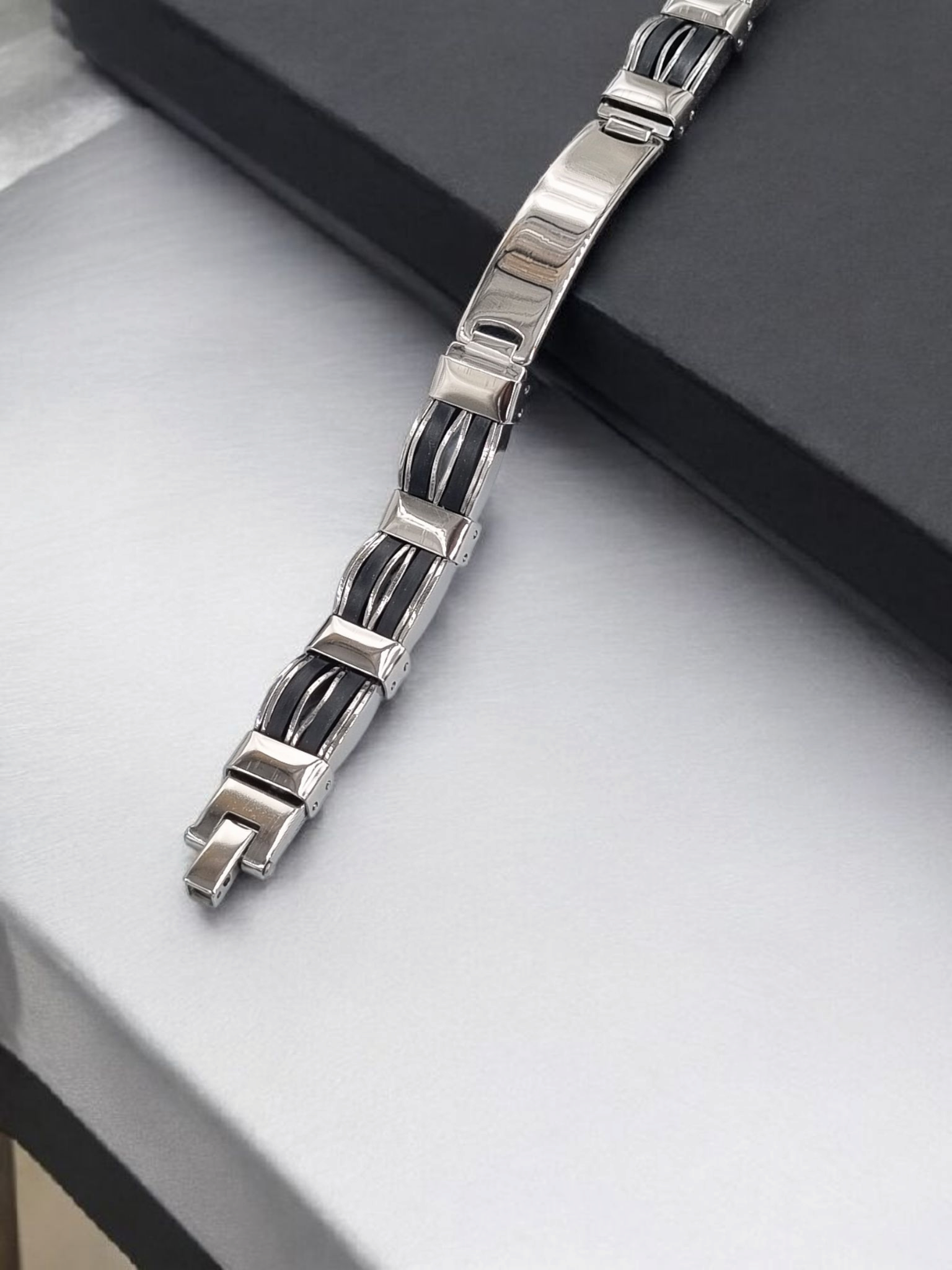 Çelik Erkek Bileklik ÇEB19