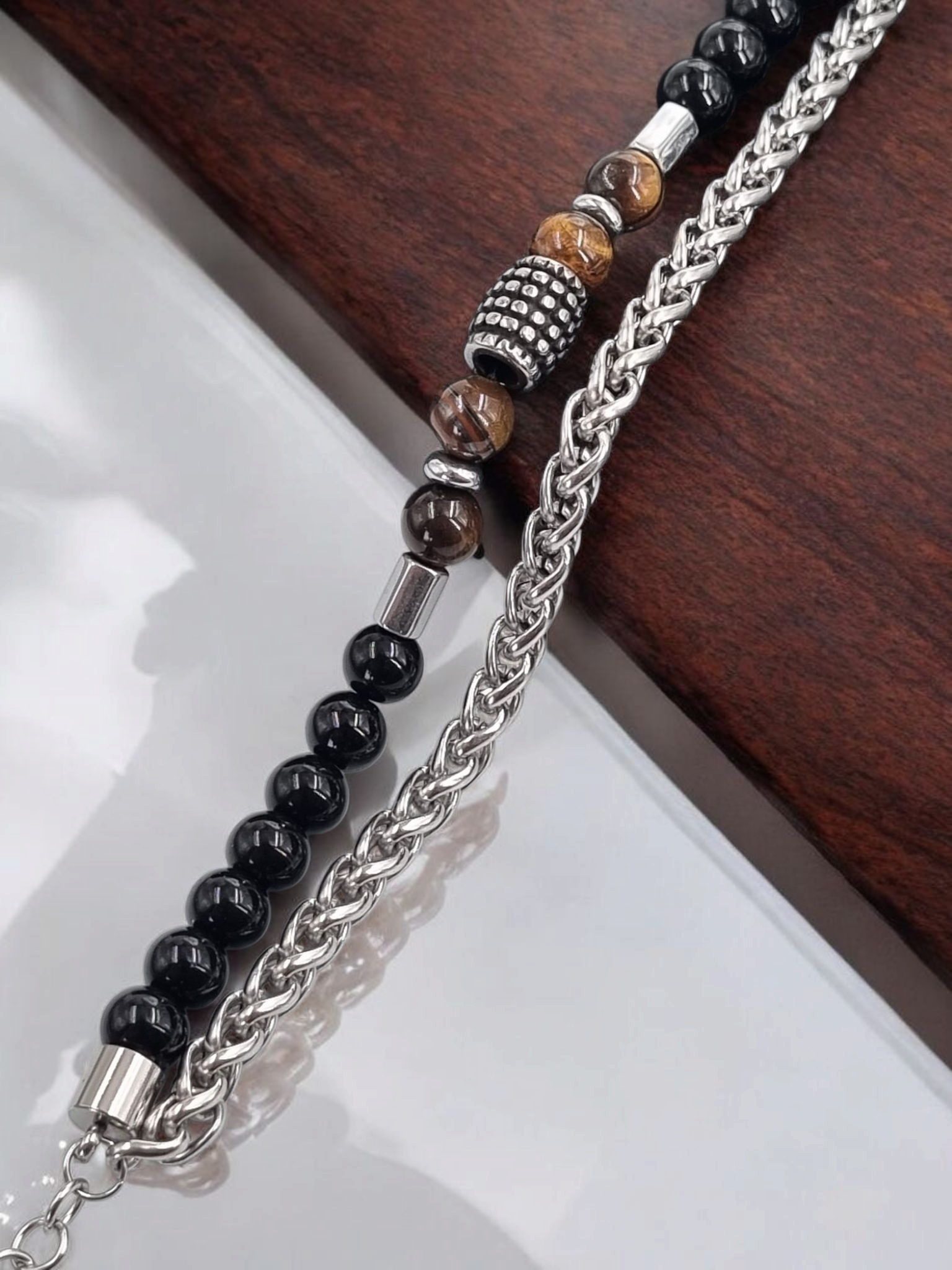 Çelik Erkek Bileklik ÇEB3