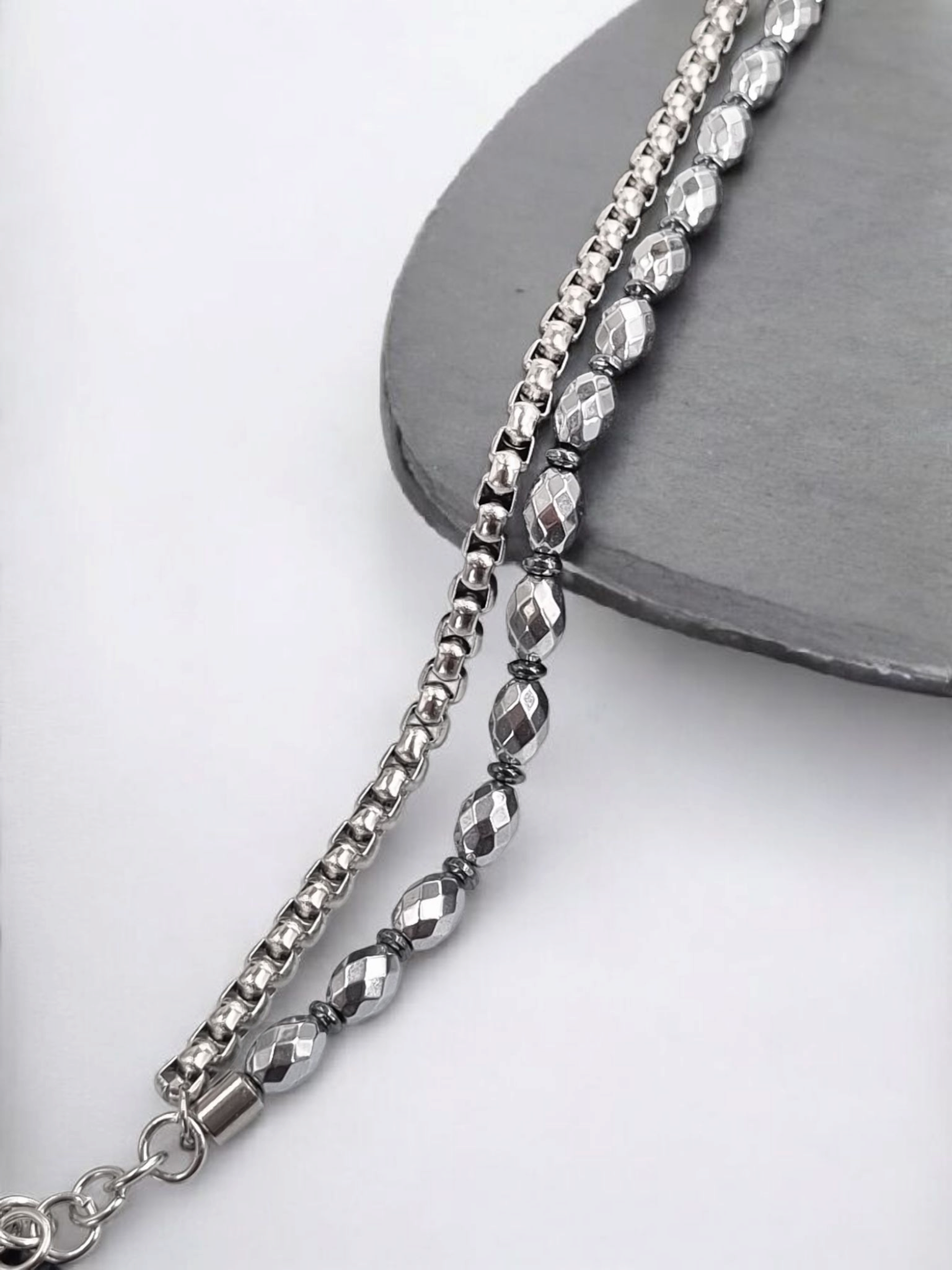 Çelik Erkek Bileklik ÇEB8