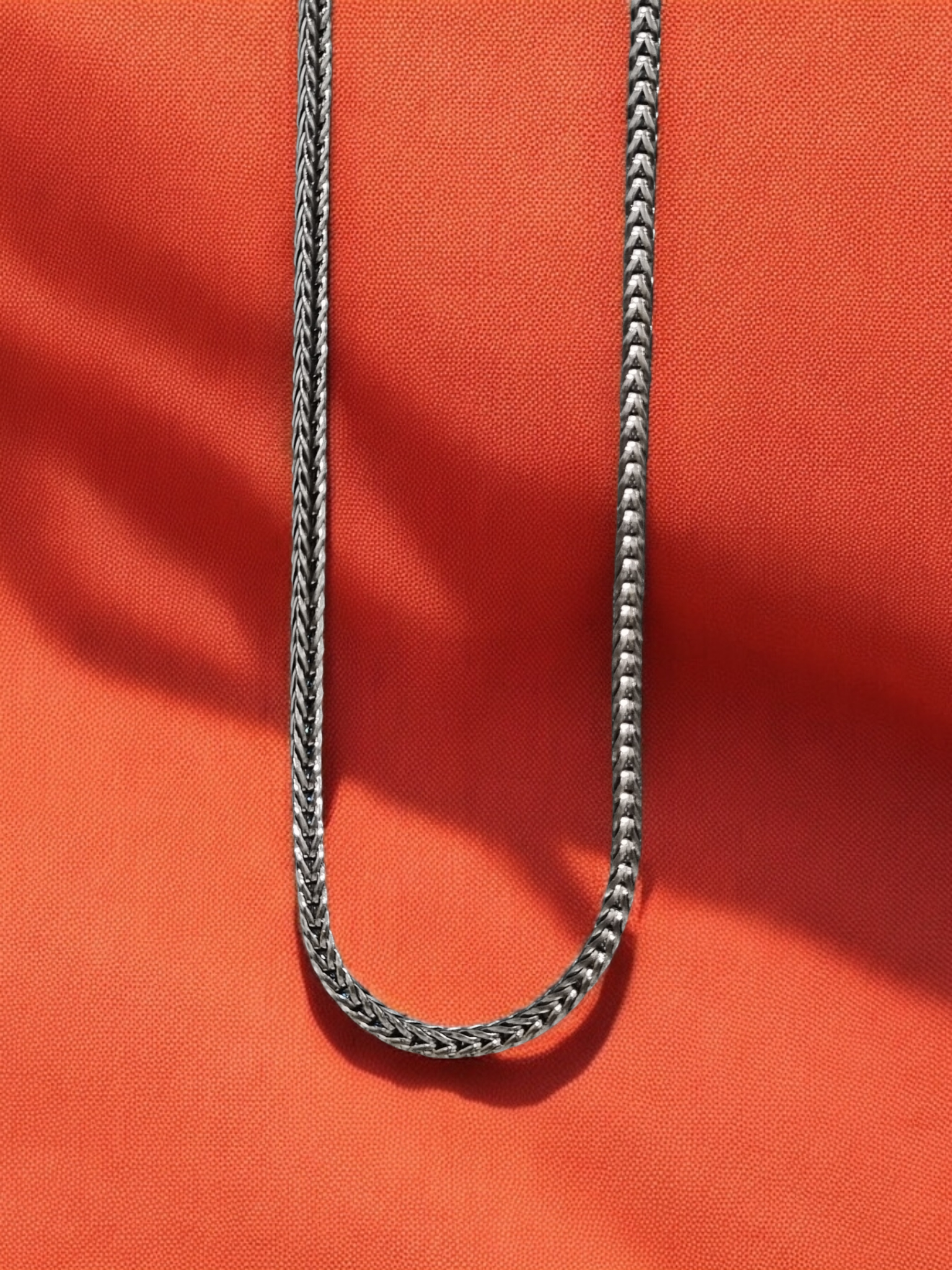 Çelik Erkek Kolye ÇE08