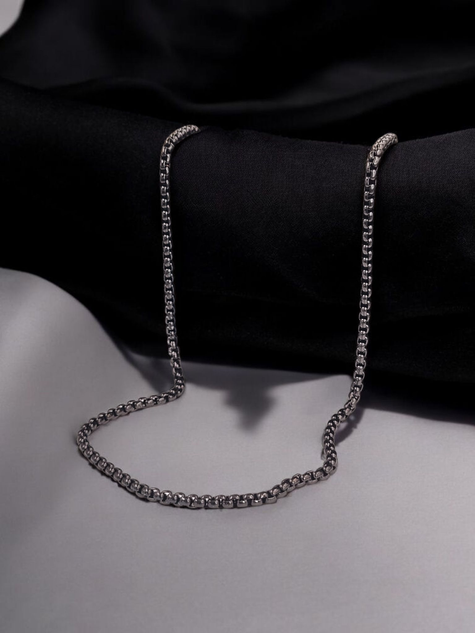 Çelik Erkek Kolye ÇE27