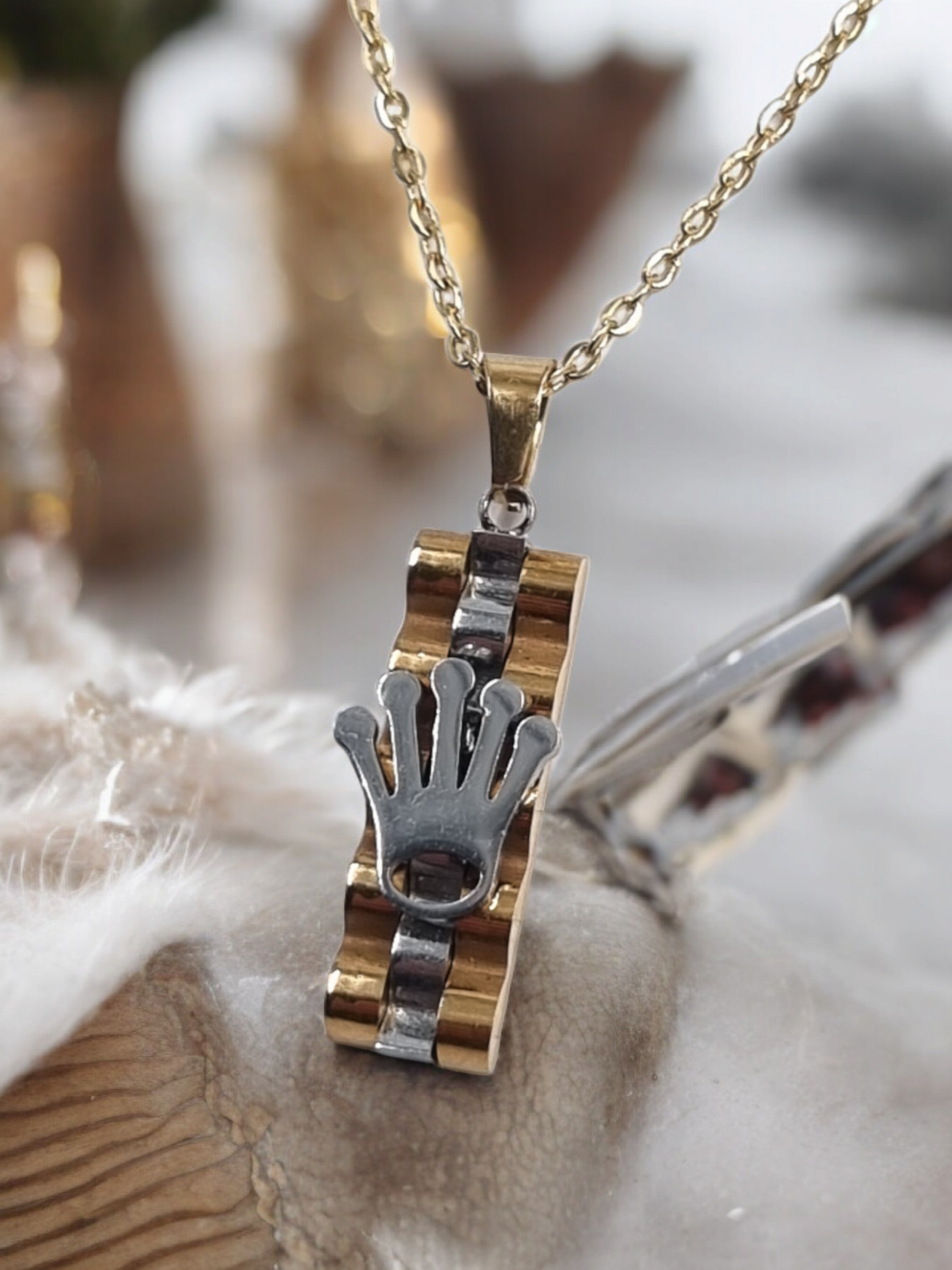 Çelik Kolye ÇKLY046